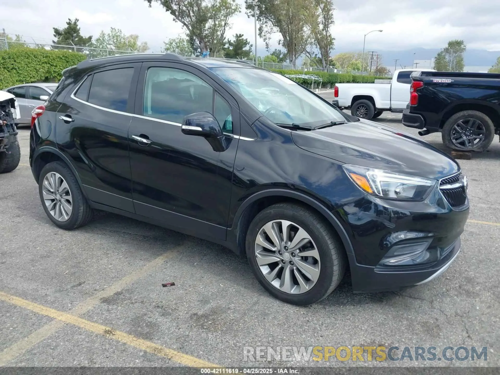 1 Photograph of a damaged car KL4CJASB8KB722574 BUICK ENCORE 2019