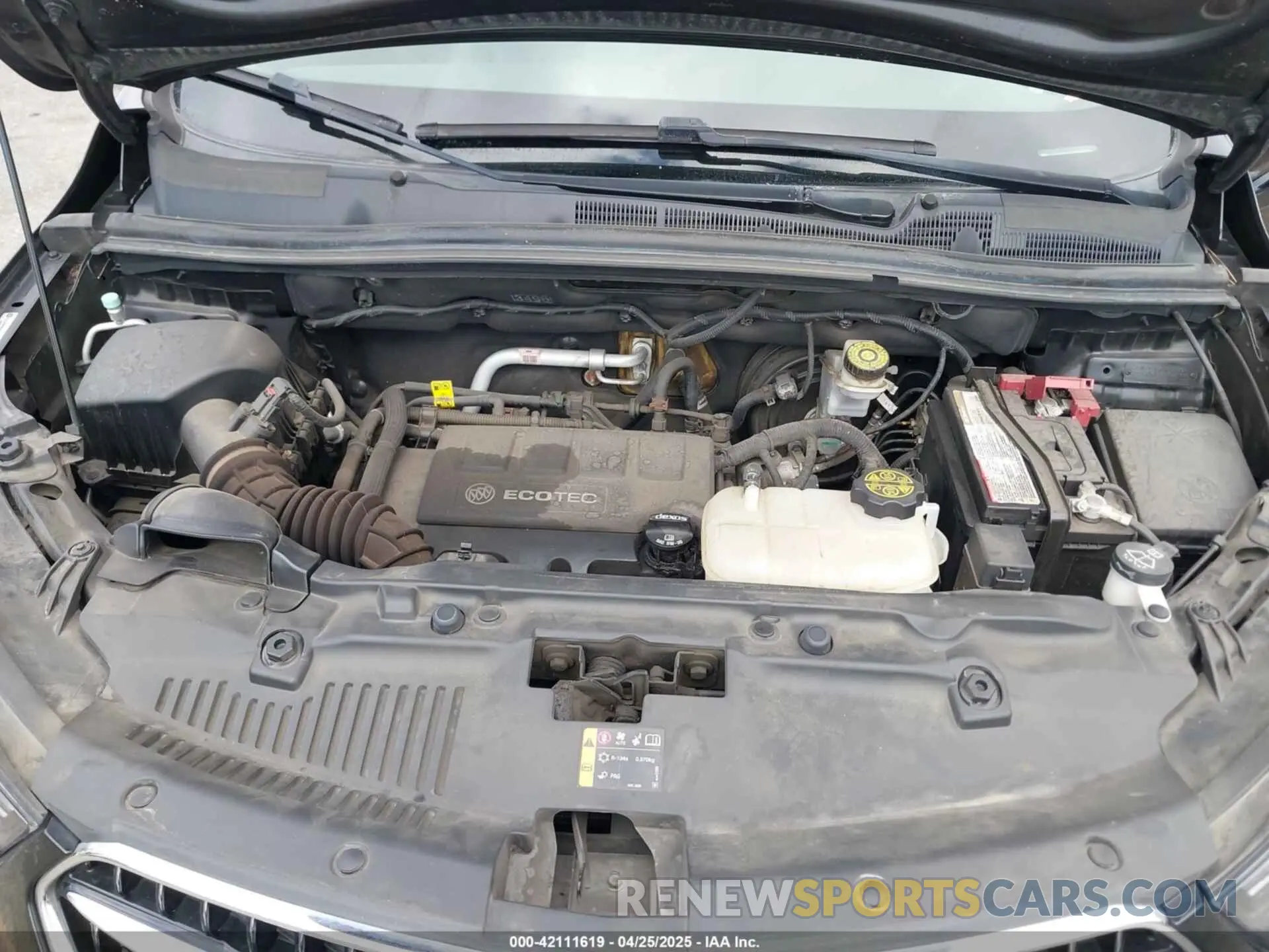 10 Photograph of a damaged car KL4CJASB8KB722574 BUICK ENCORE 2019