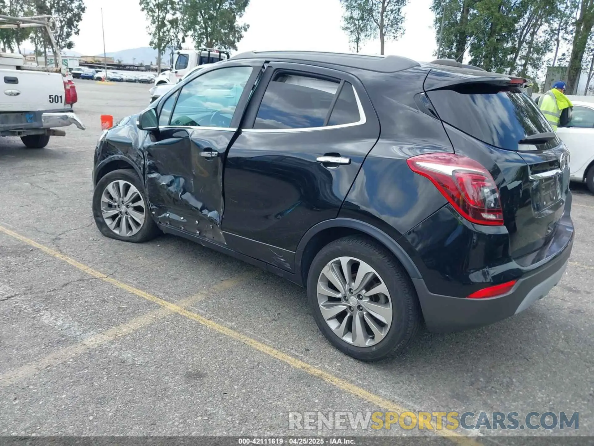 3 Photograph of a damaged car KL4CJASB8KB722574 BUICK ENCORE 2019