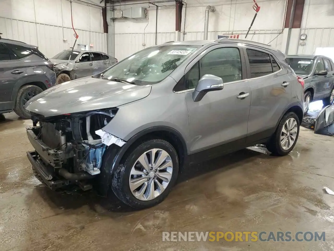 1 Photograph of a damaged car KL4CJASB8KB736331 BUICK ENCORE 2019