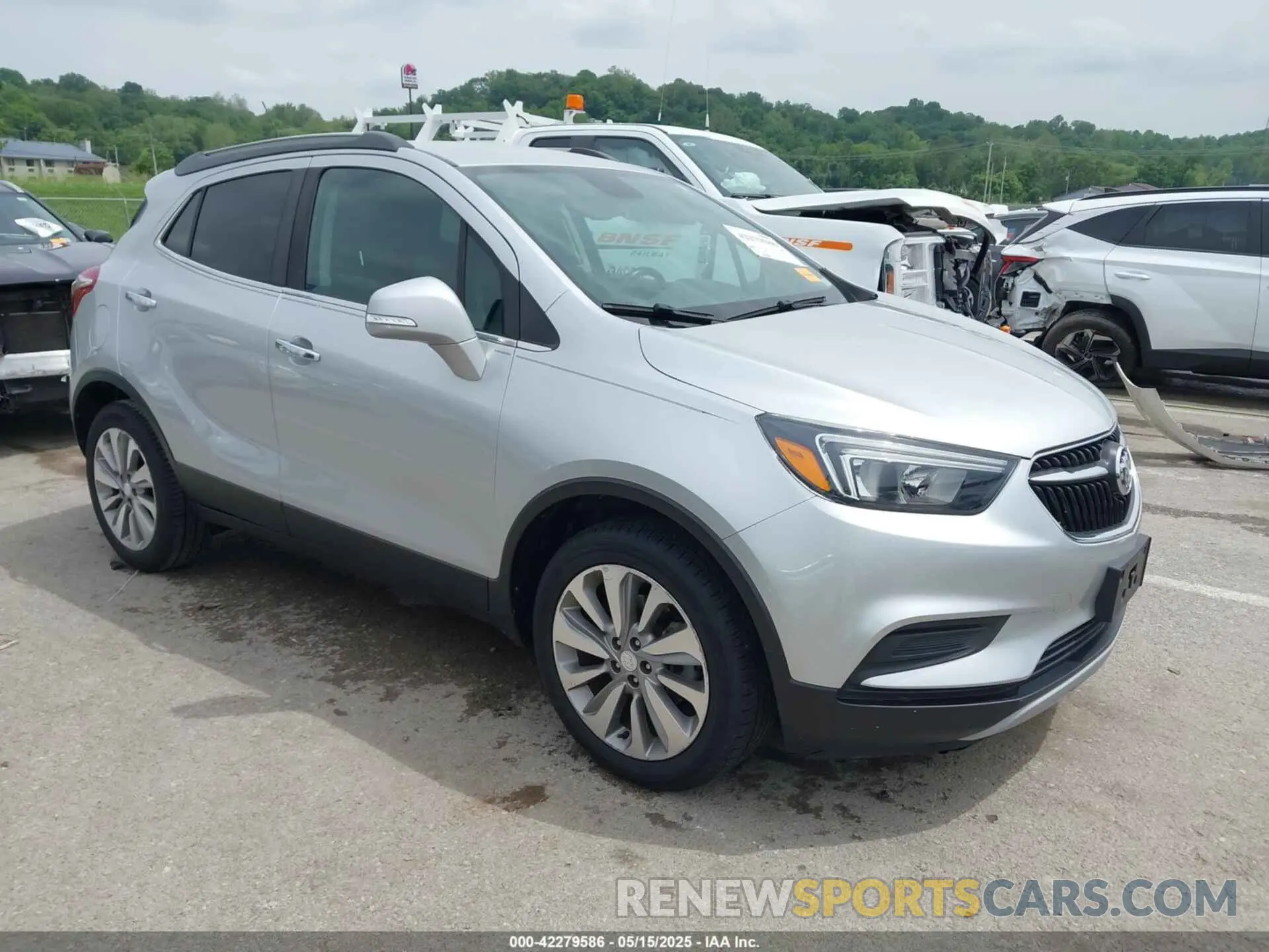 1 Photograph of a damaged car KL4CJASB8KB777316 BUICK ENCORE 2019