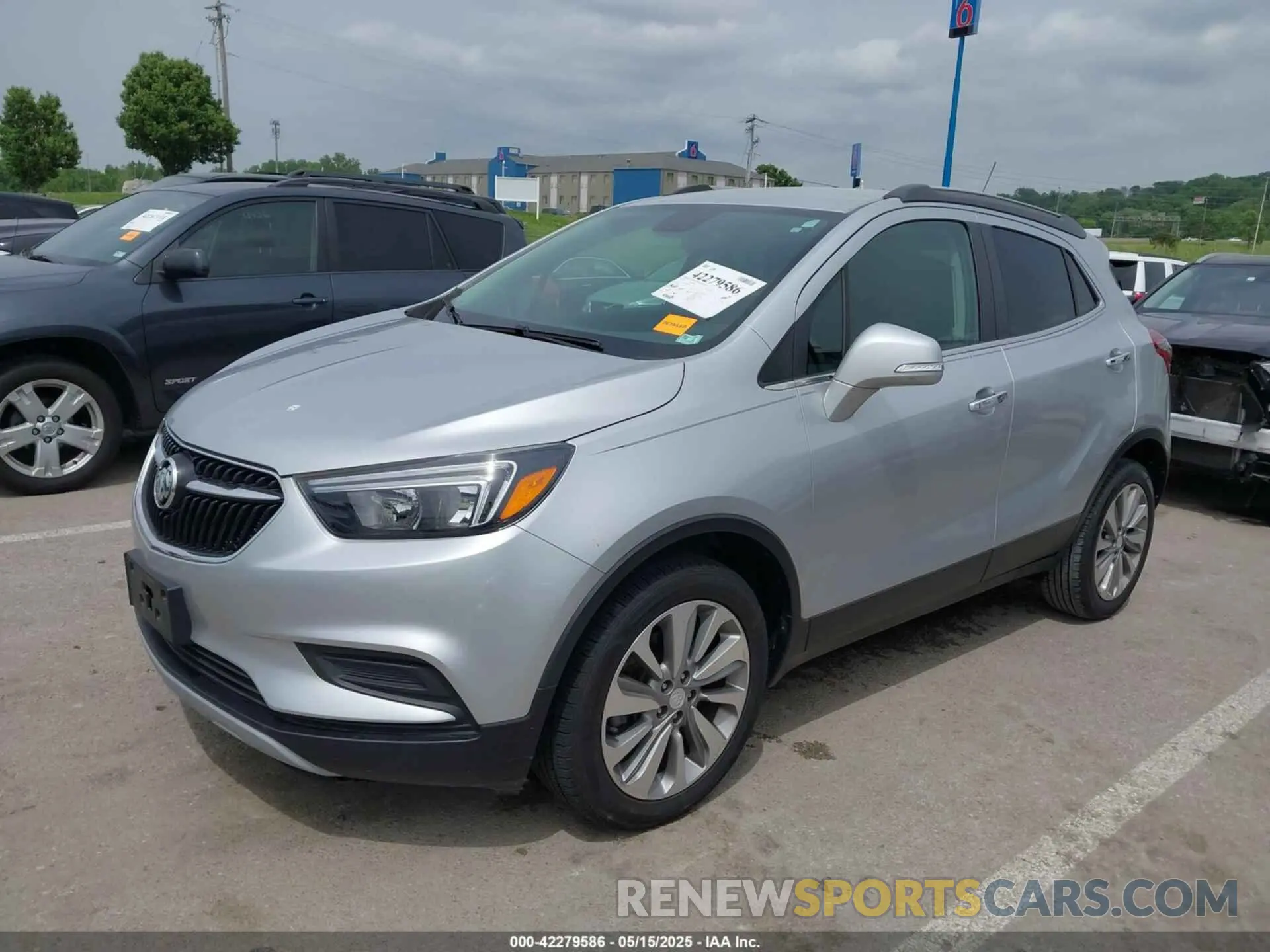 2 Photograph of a damaged car KL4CJASB8KB777316 BUICK ENCORE 2019
