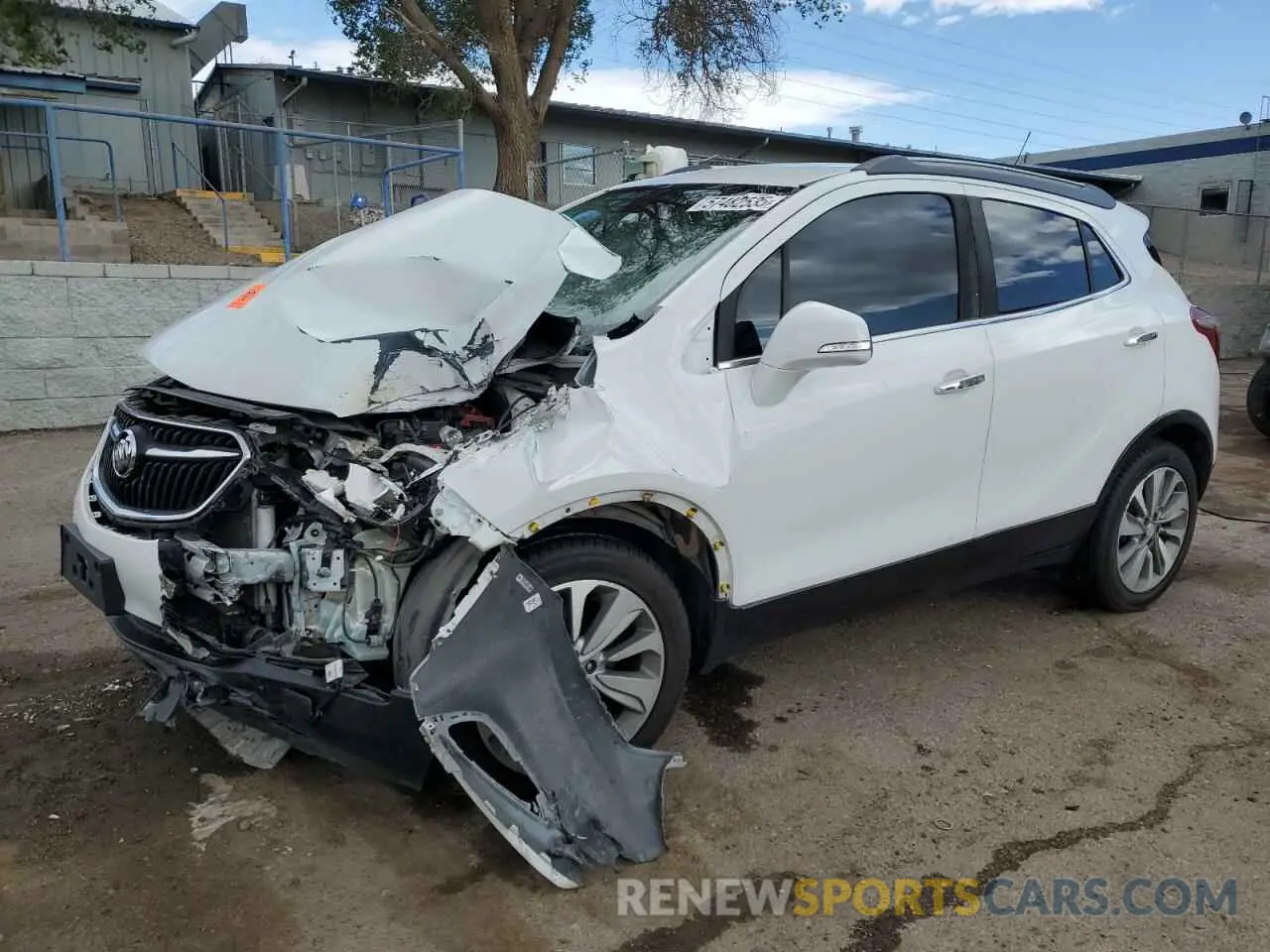 1 Photograph of a damaged car KL4CJASB8KB800299 BUICK ENCORE 2019