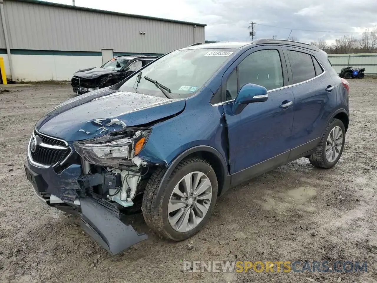 1 Photograph of a damaged car KL4CJASB8KB836493 BUICK ENCORE 2019
