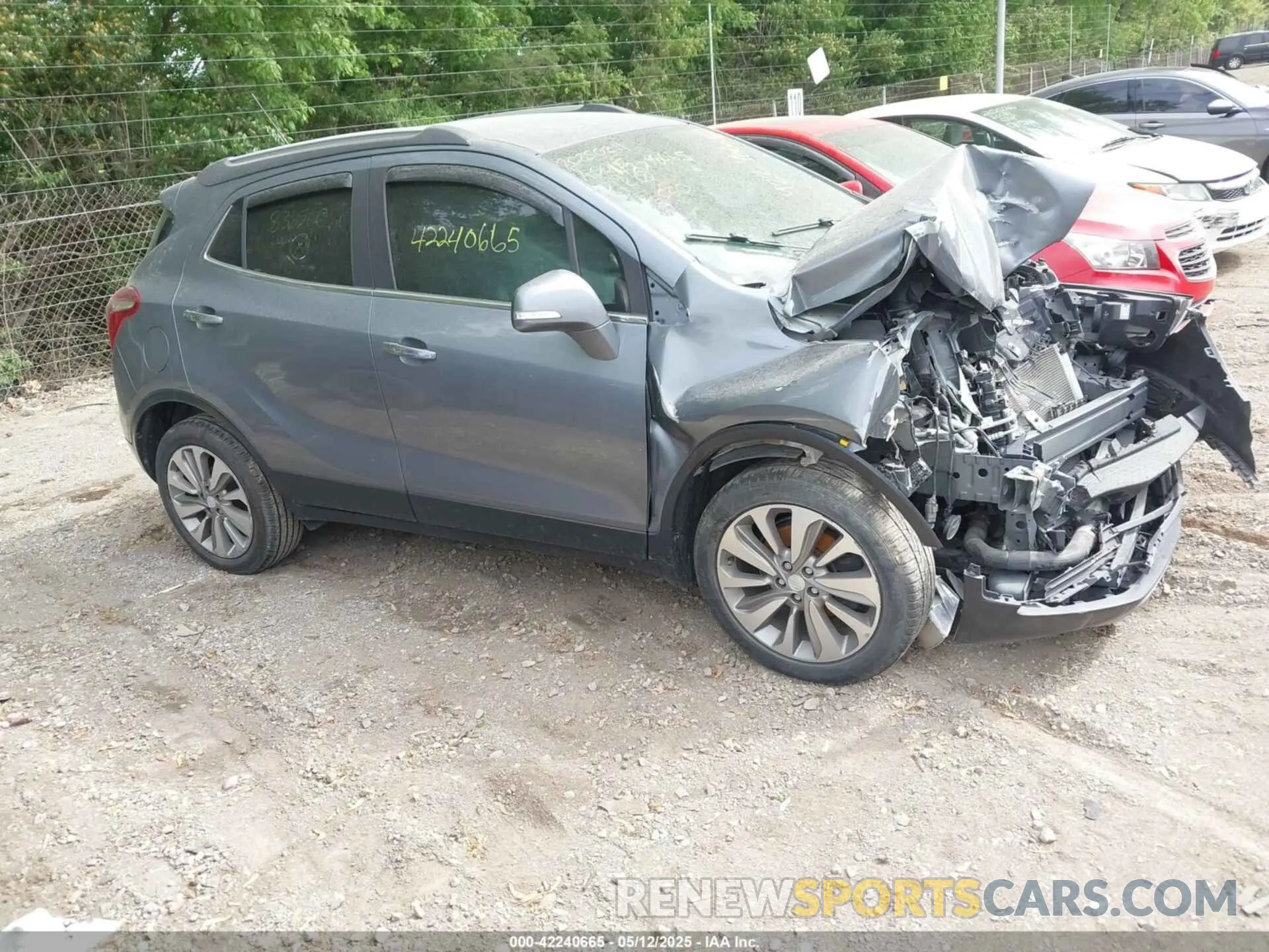 1 Photograph of a damaged car KL4CJASB8KB836560 BUICK ENCORE 2019
