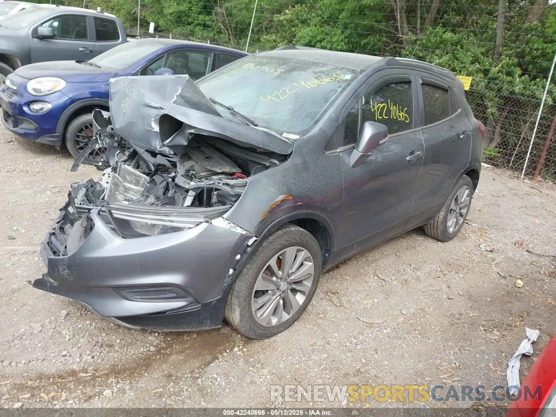 2 Photograph of a damaged car KL4CJASB8KB836560 BUICK ENCORE 2019