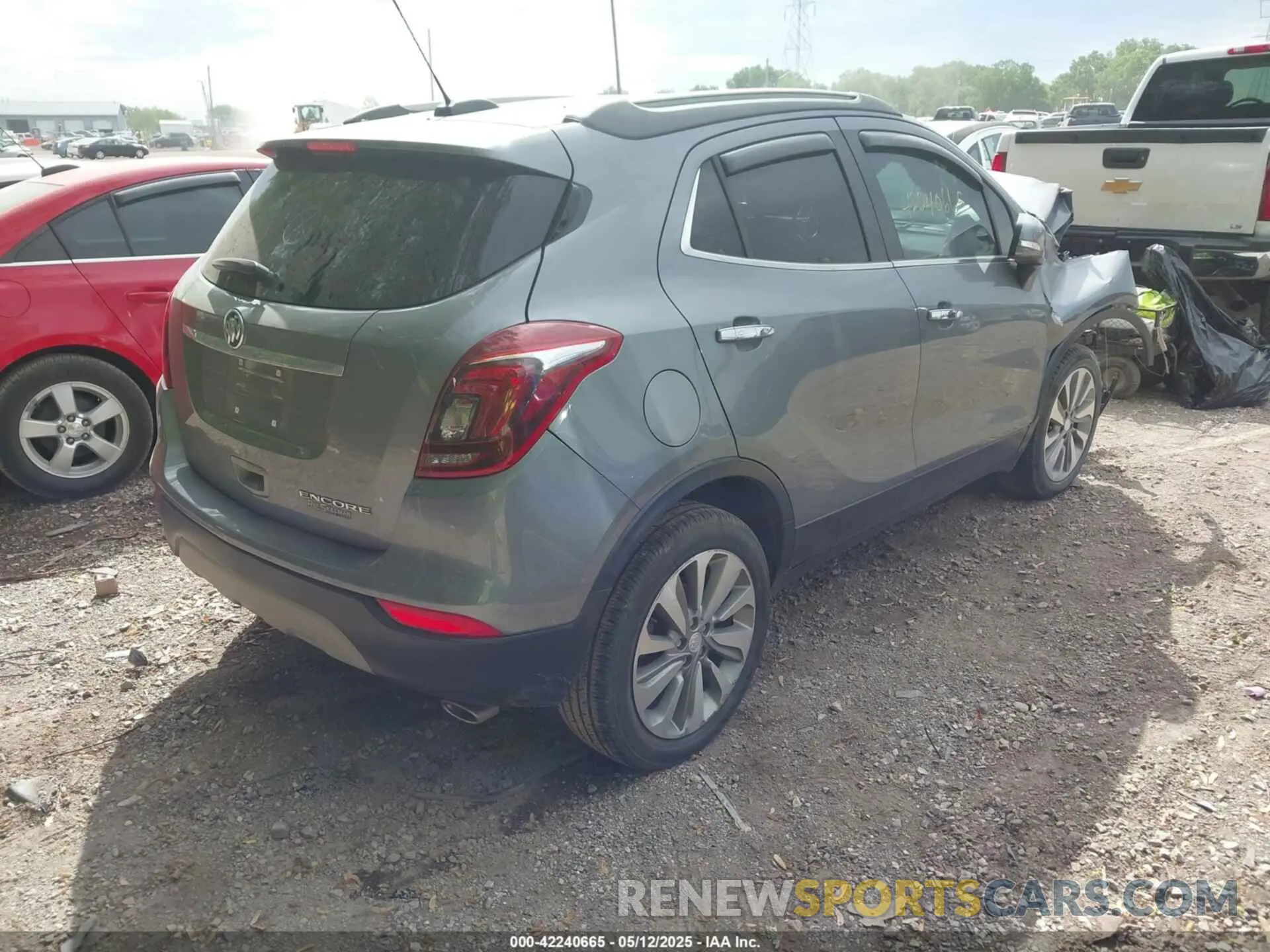 4 Photograph of a damaged car KL4CJASB8KB836560 BUICK ENCORE 2019
