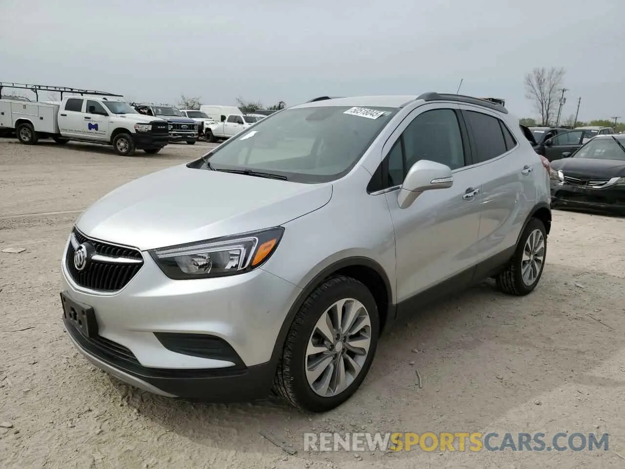 1 Photograph of a damaged car KL4CJASB8KB859398 BUICK ENCORE 2019