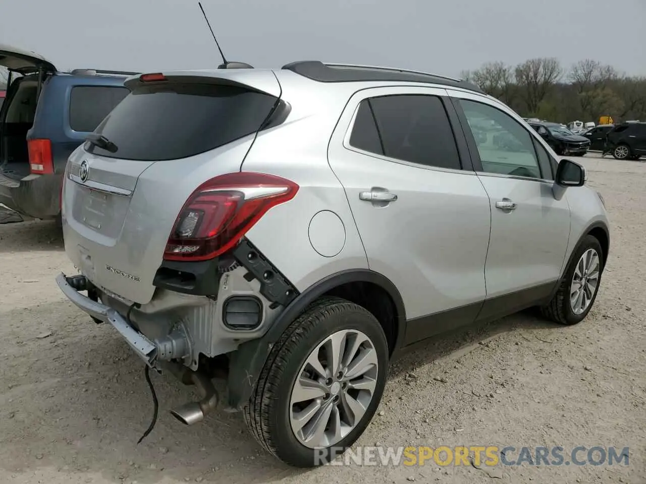 3 Photograph of a damaged car KL4CJASB8KB859398 BUICK ENCORE 2019