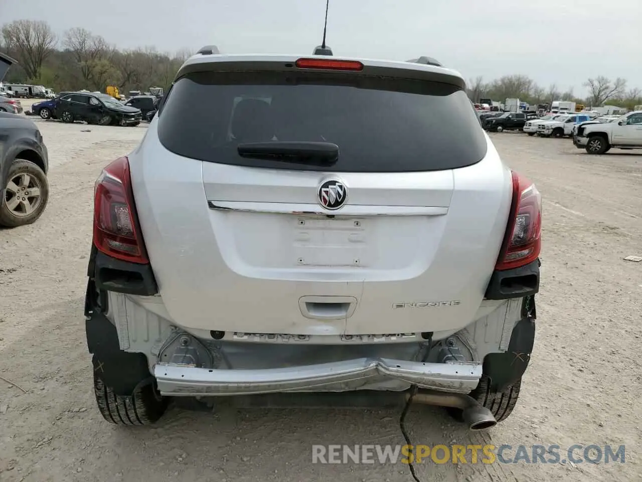 6 Photograph of a damaged car KL4CJASB8KB859398 BUICK ENCORE 2019