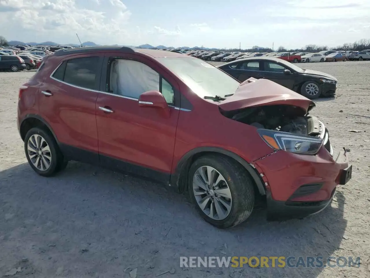 4 Photograph of a damaged car KL4CJASB8KB859711 BUICK ENCORE 2019