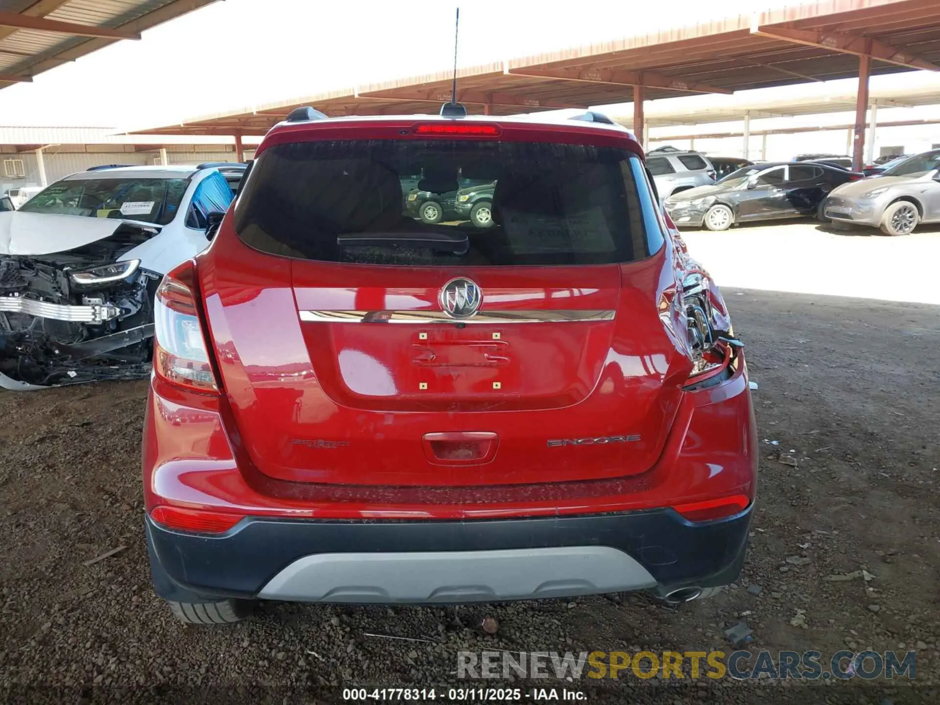 16 Photograph of a damaged car KL4CJASB8KB862706 BUICK ENCORE 2019