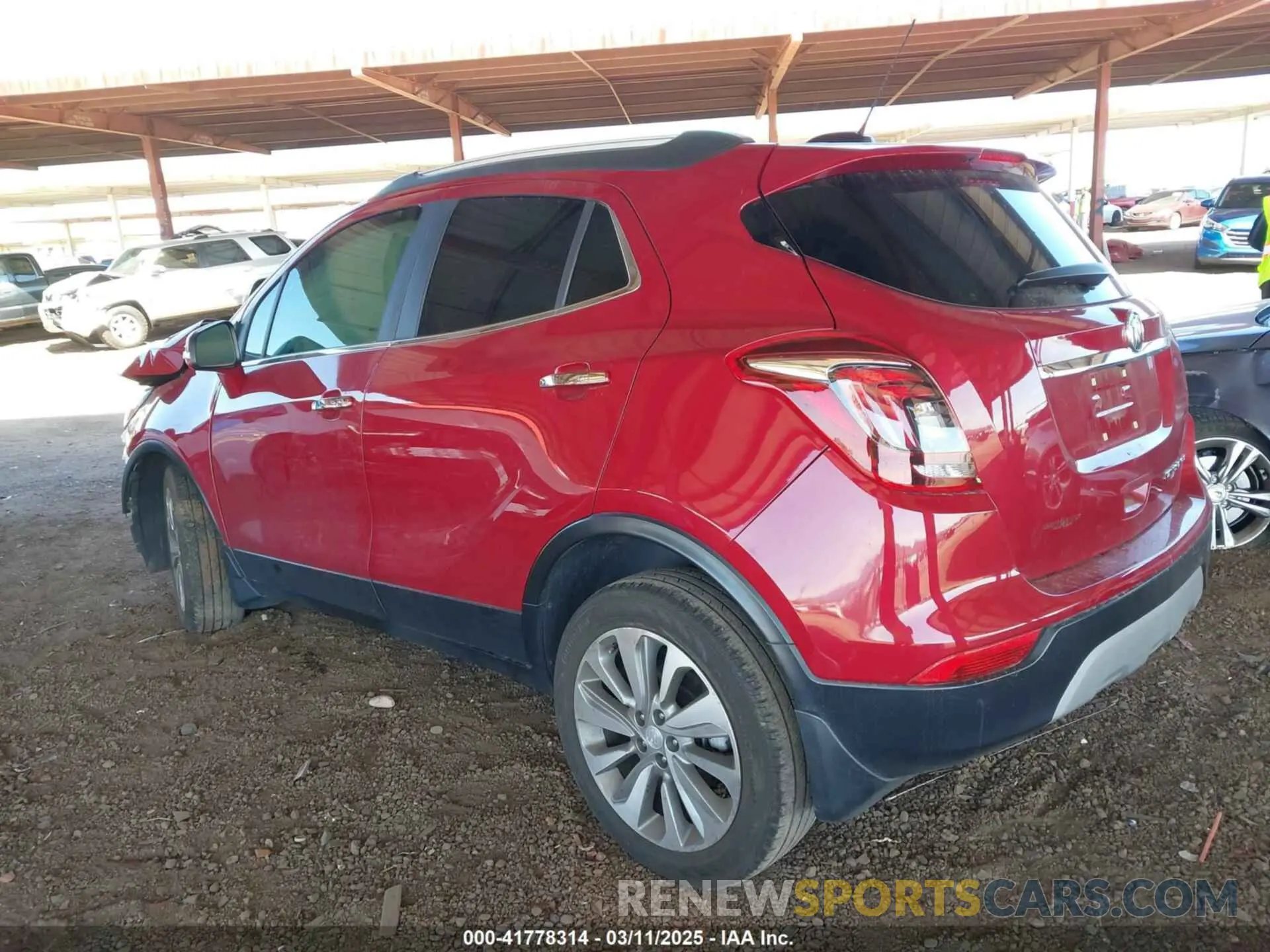 3 Photograph of a damaged car KL4CJASB8KB862706 BUICK ENCORE 2019