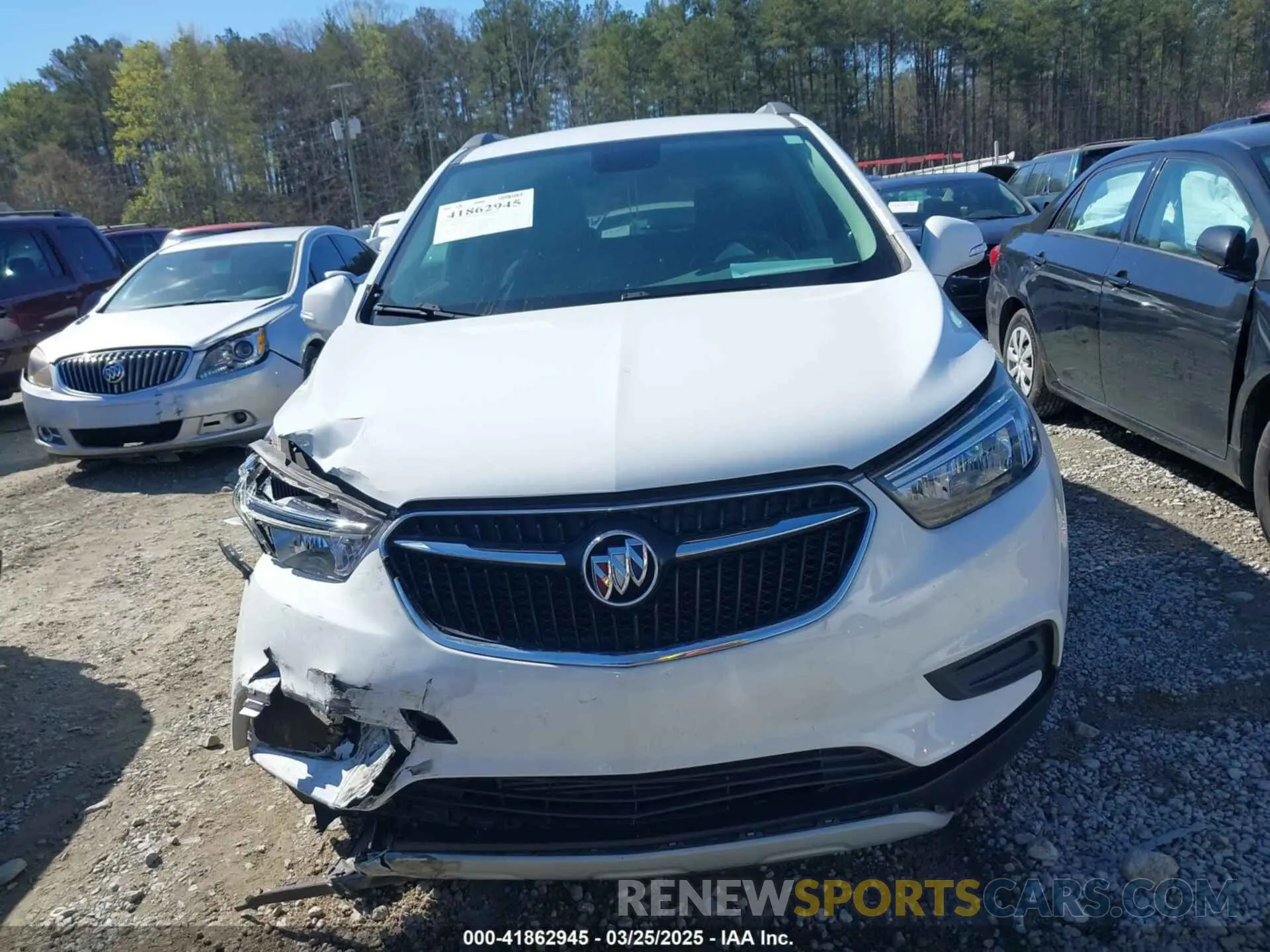 12 Photograph of a damaged car KL4CJASB8KB879134 BUICK ENCORE 2019