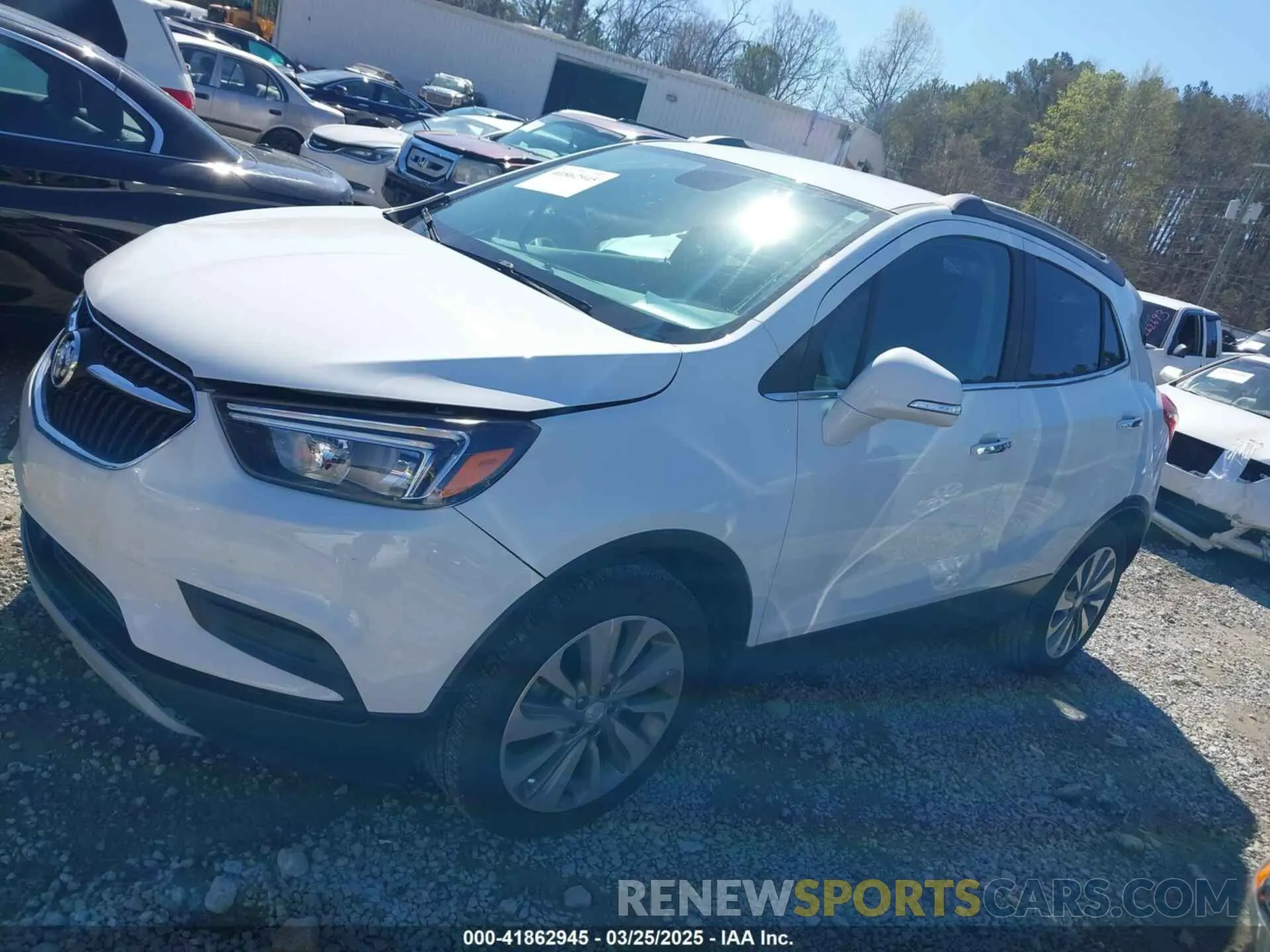 14 Photograph of a damaged car KL4CJASB8KB879134 BUICK ENCORE 2019