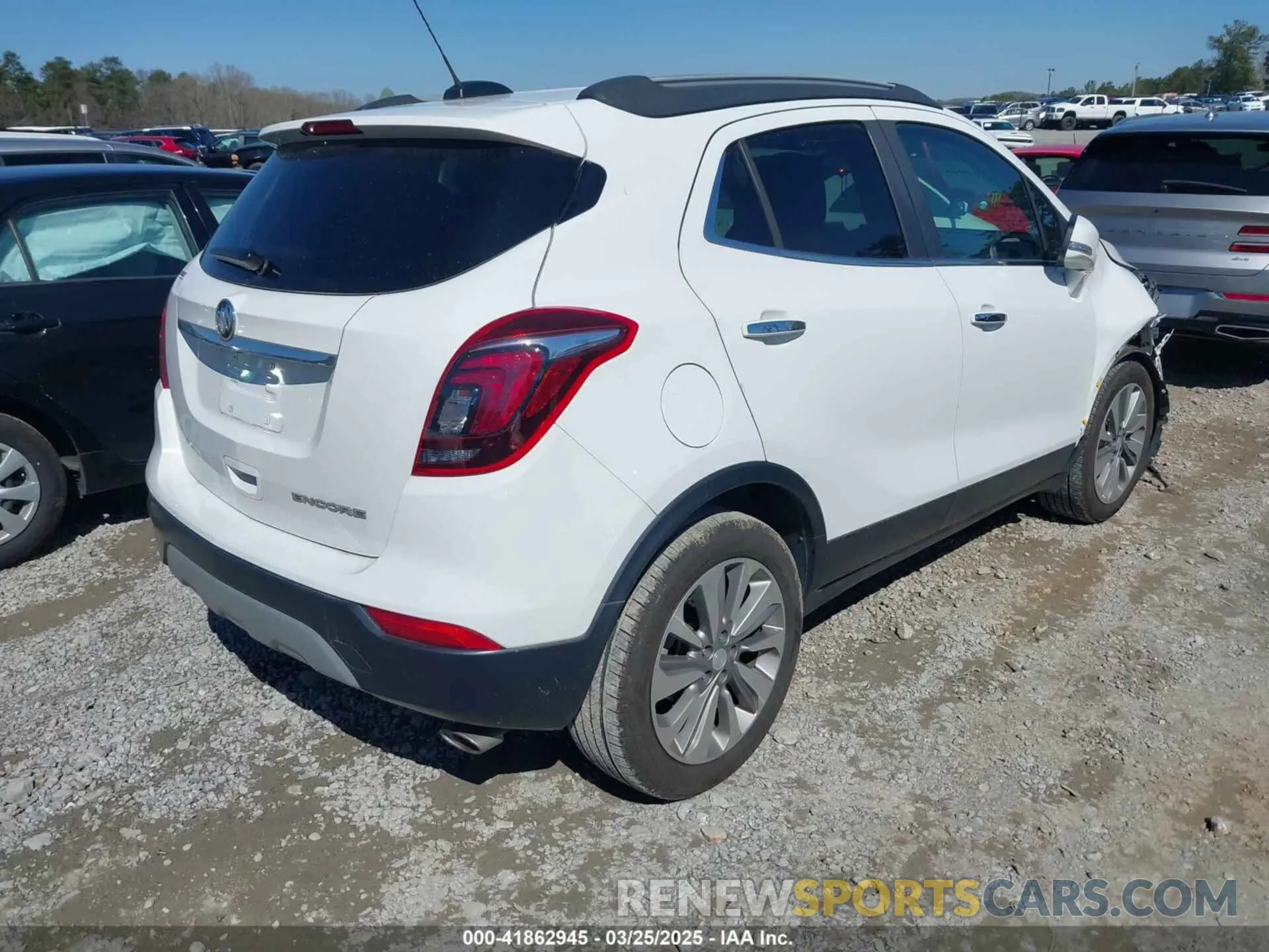 4 Photograph of a damaged car KL4CJASB8KB879134 BUICK ENCORE 2019