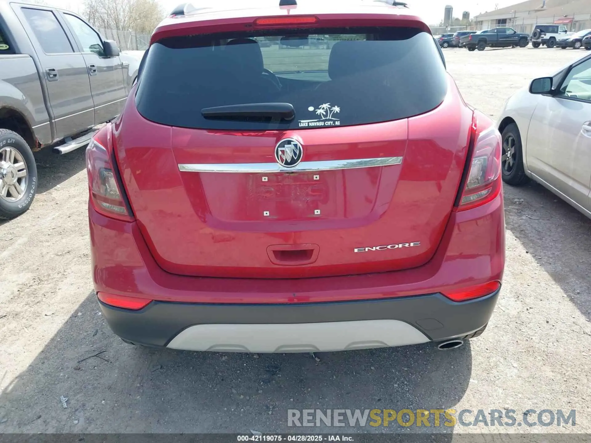 16 Photograph of a damaged car KL4CJASB8KB891431 BUICK ENCORE 2019