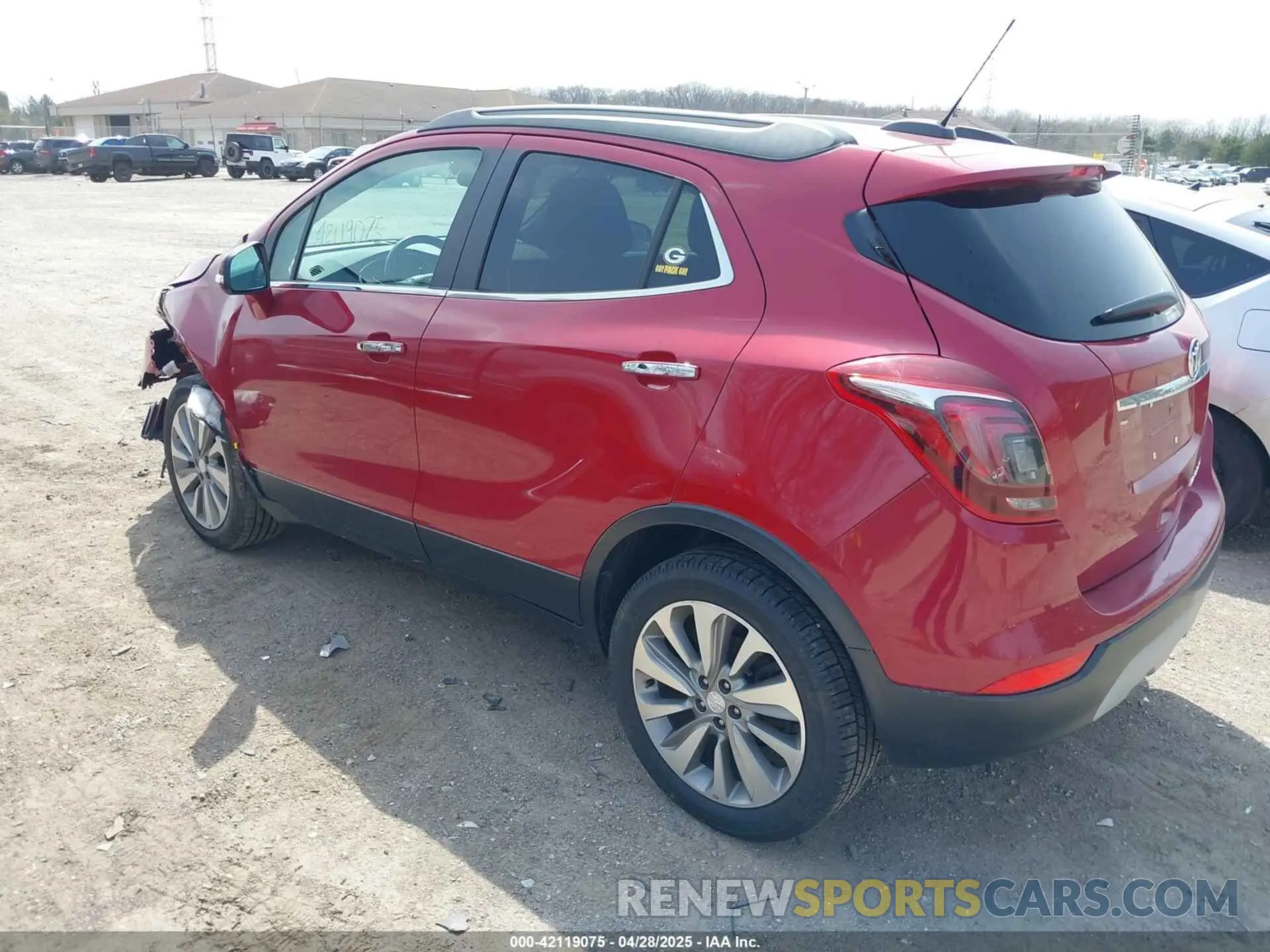3 Photograph of a damaged car KL4CJASB8KB891431 BUICK ENCORE 2019