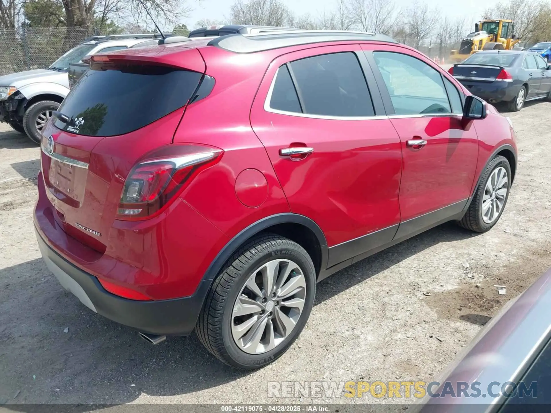 4 Photograph of a damaged car KL4CJASB8KB891431 BUICK ENCORE 2019