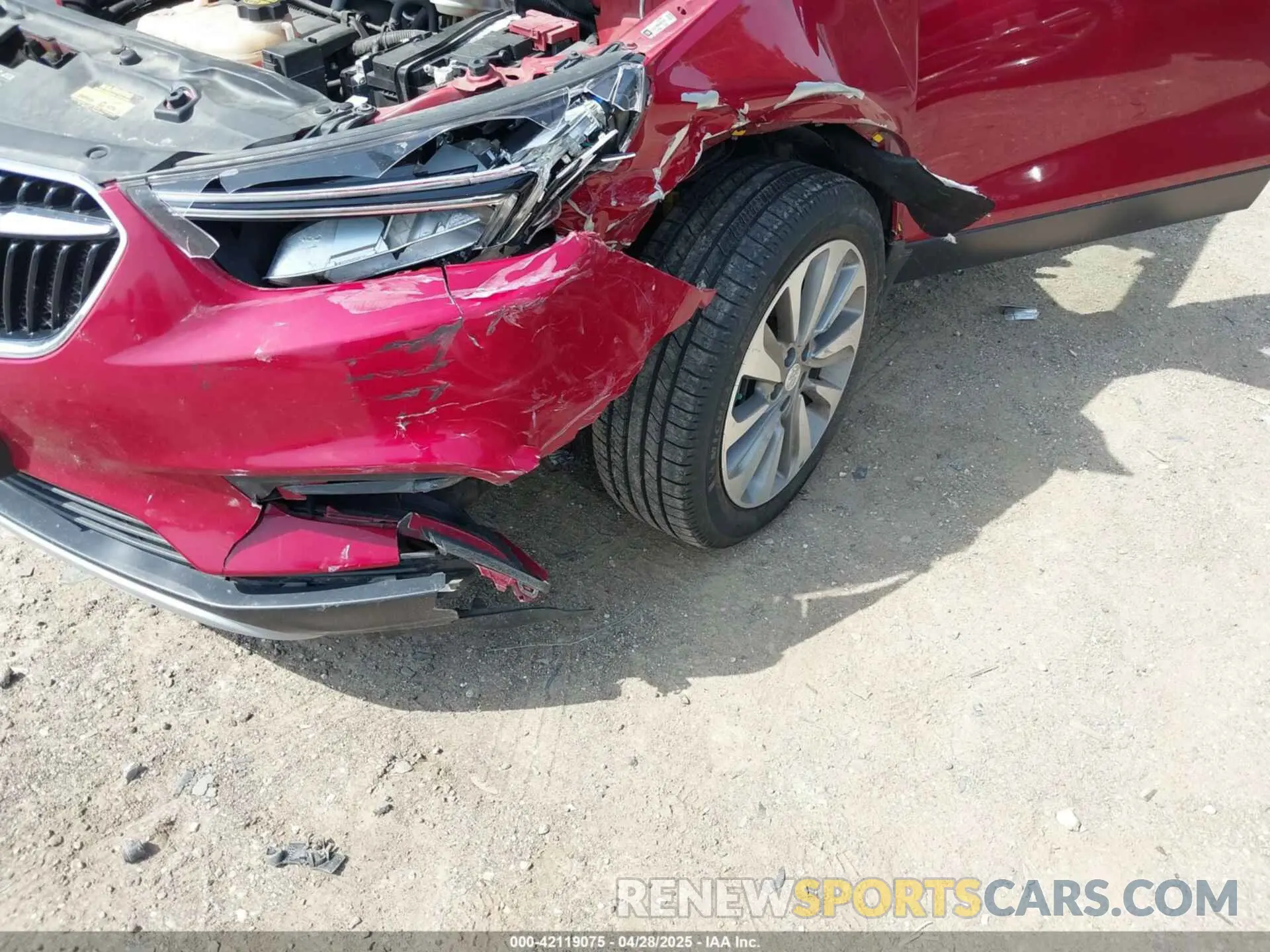 6 Photograph of a damaged car KL4CJASB8KB891431 BUICK ENCORE 2019