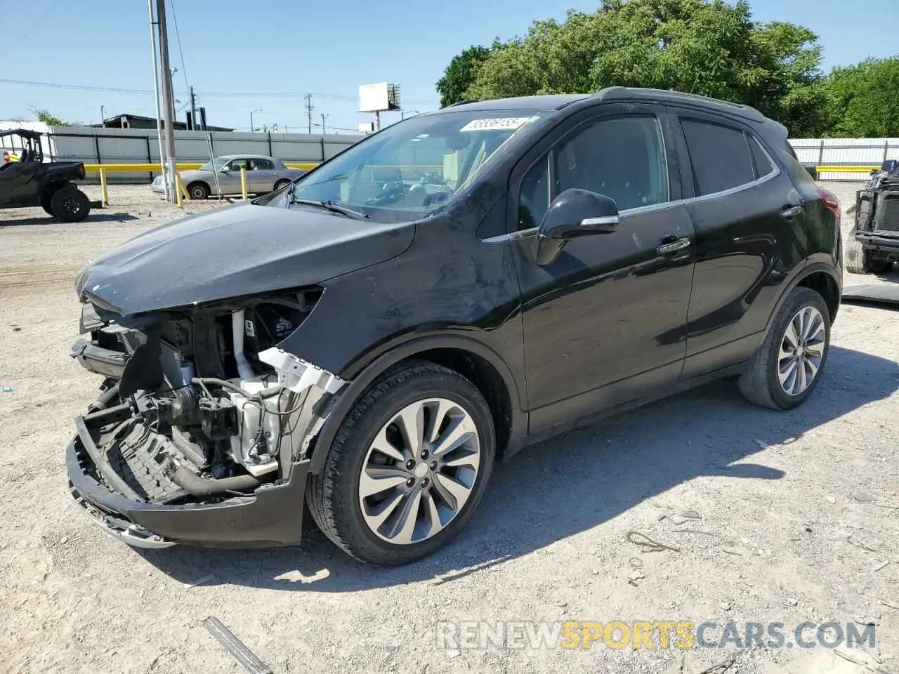 1 Photograph of a damaged car KL4CJASB8KB921852 BUICK ENCORE 2019