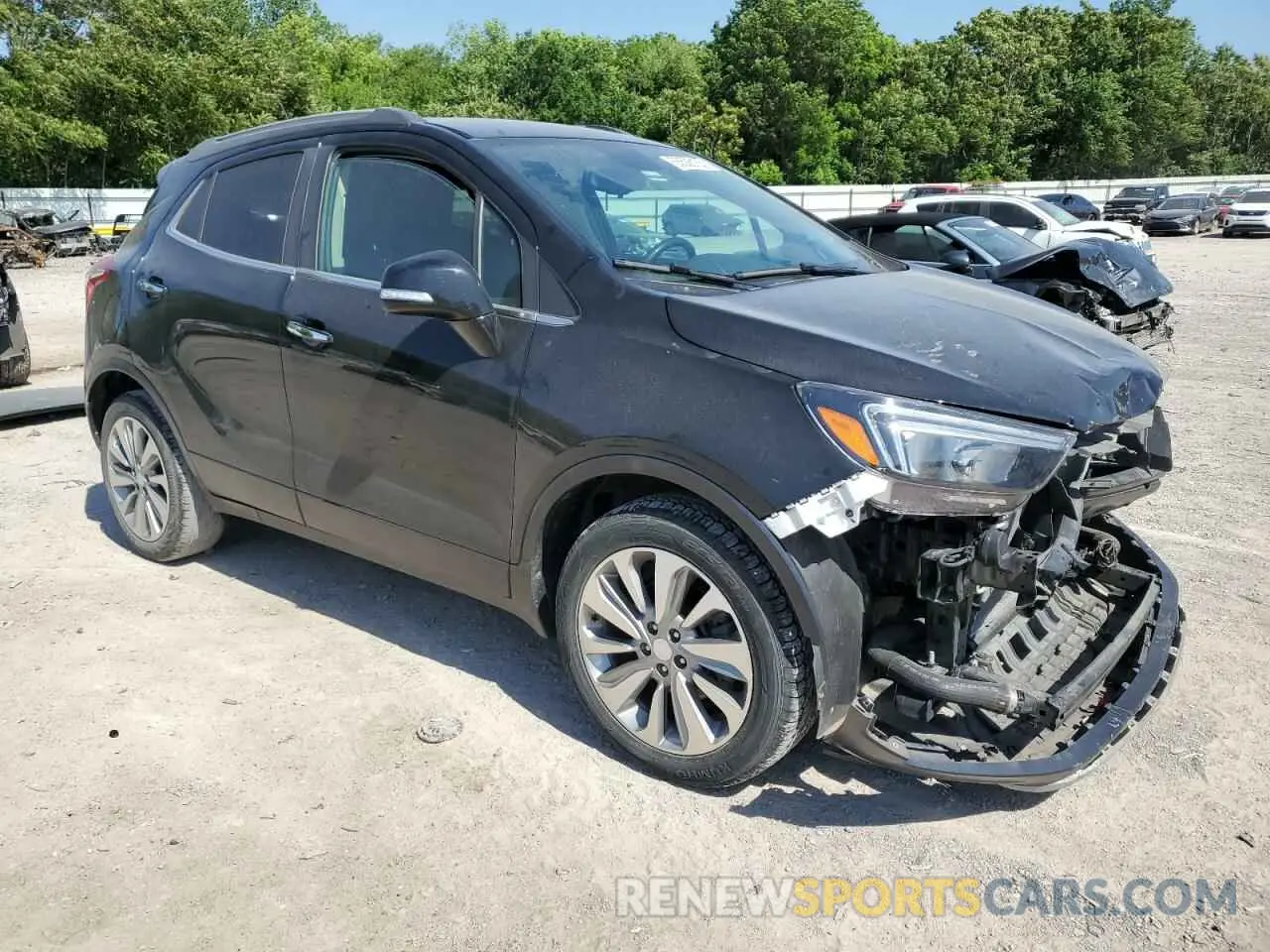 4 Photograph of a damaged car KL4CJASB8KB921852 BUICK ENCORE 2019