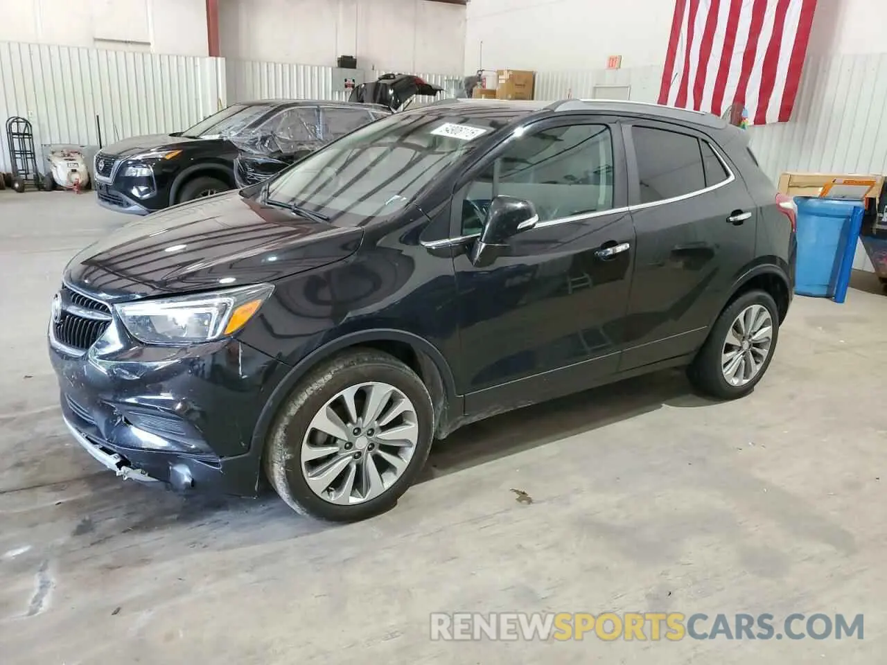 1 Photograph of a damaged car KL4CJASB8KB921947 BUICK ENCORE 2019