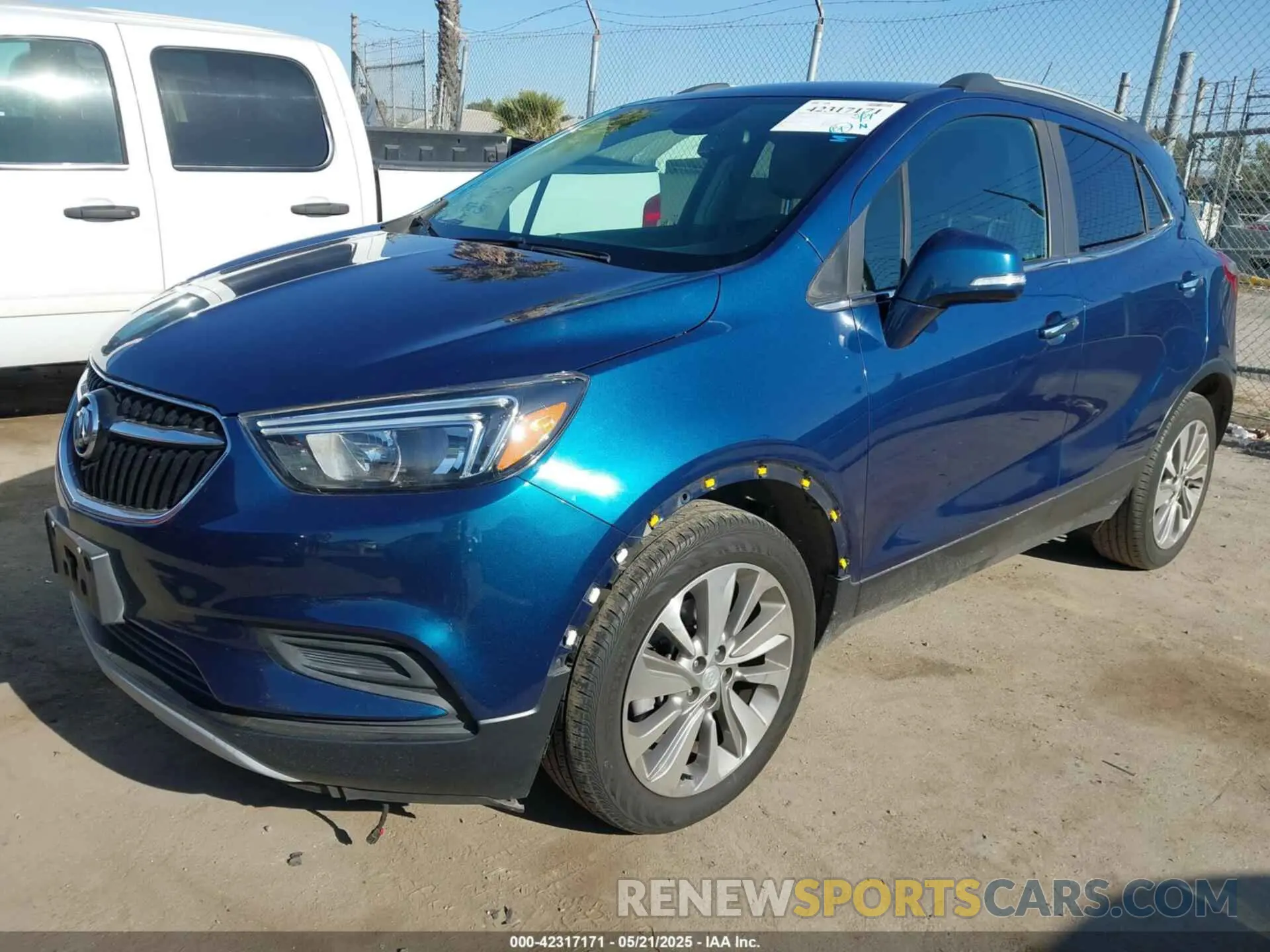2 Photograph of a damaged car KL4CJASB8KB924153 BUICK ENCORE 2019