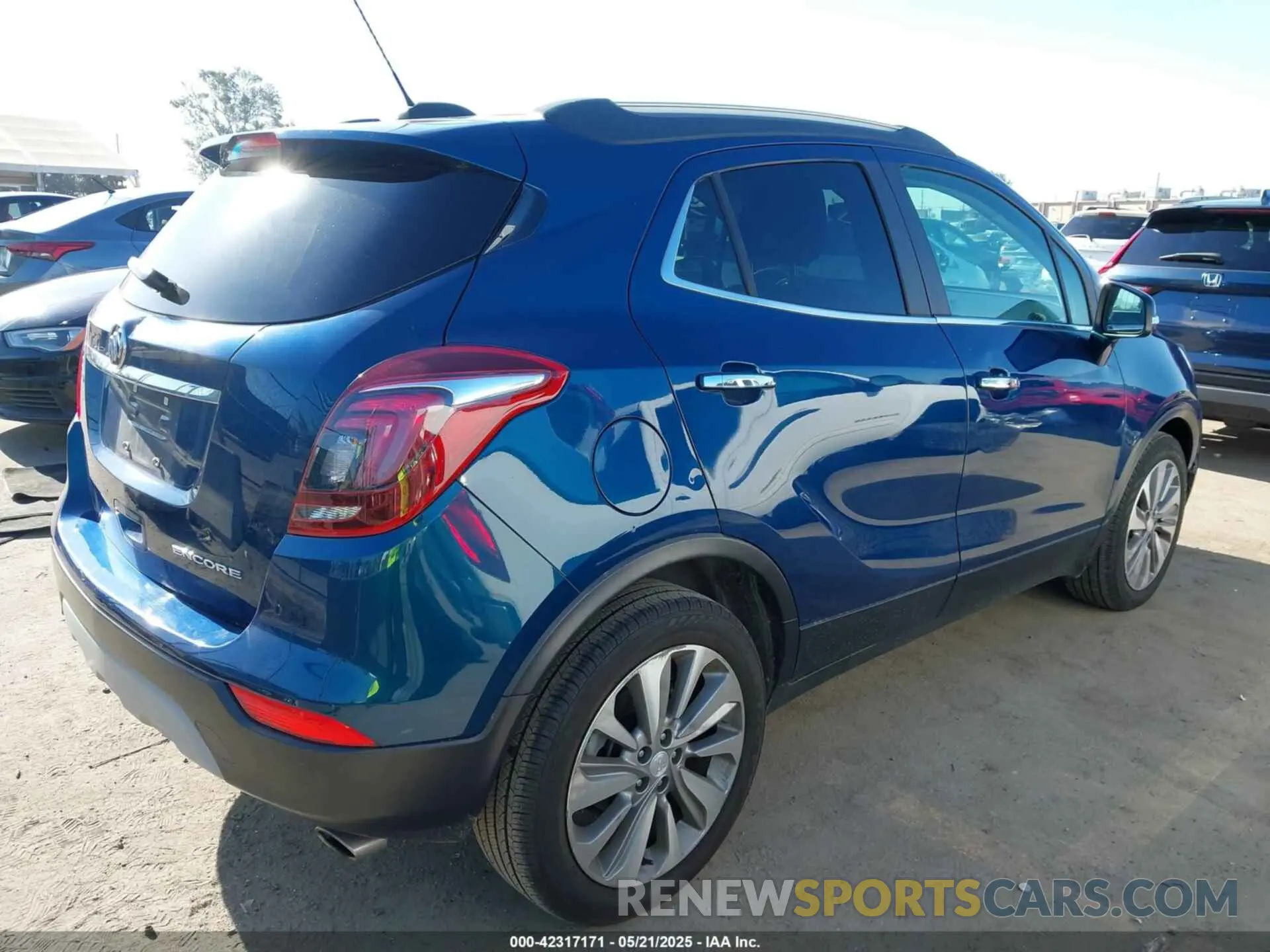 4 Photograph of a damaged car KL4CJASB8KB924153 BUICK ENCORE 2019