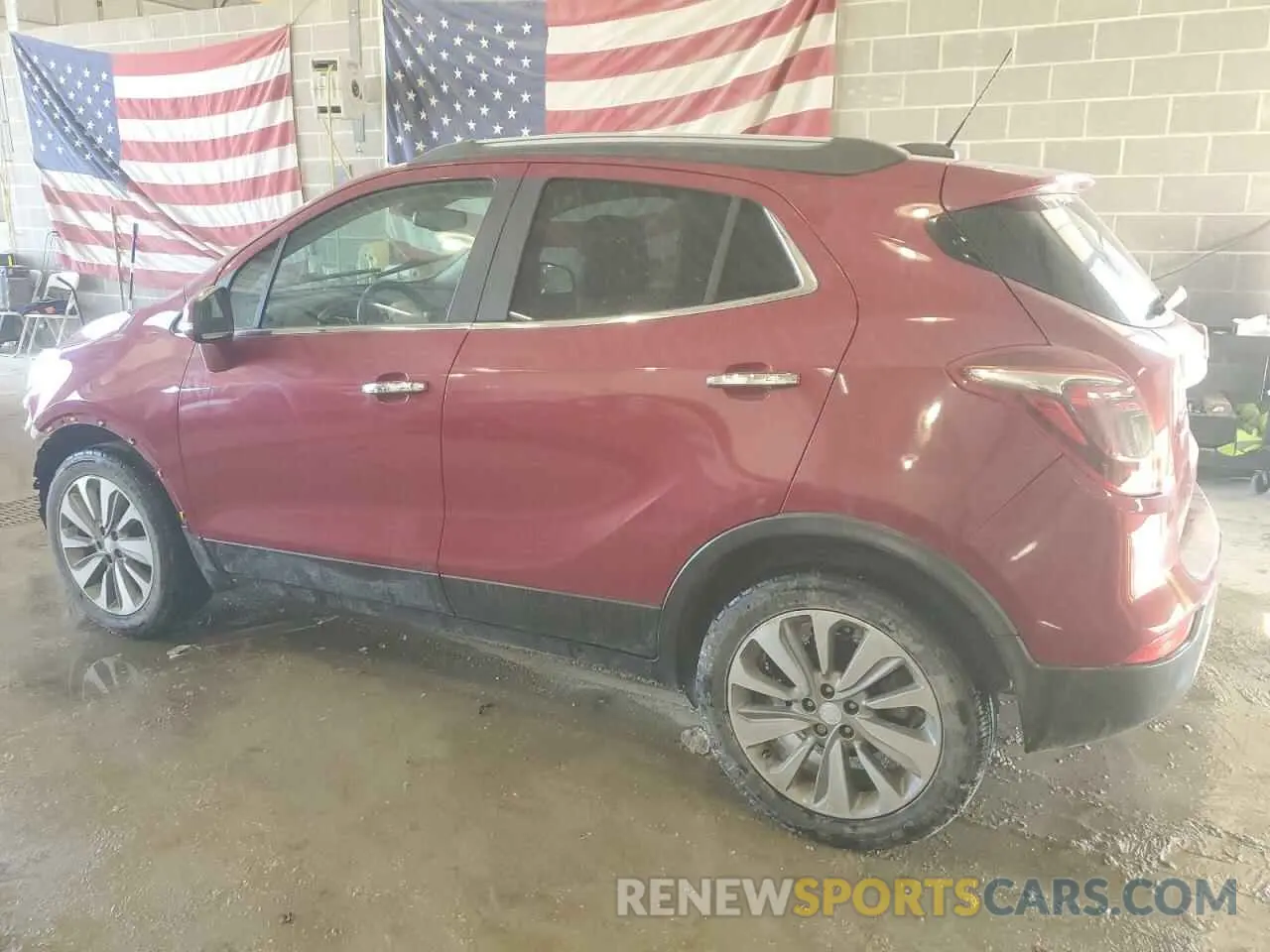 2 Photograph of a damaged car KL4CJASB9KB708120 BUICK ENCORE 2019
