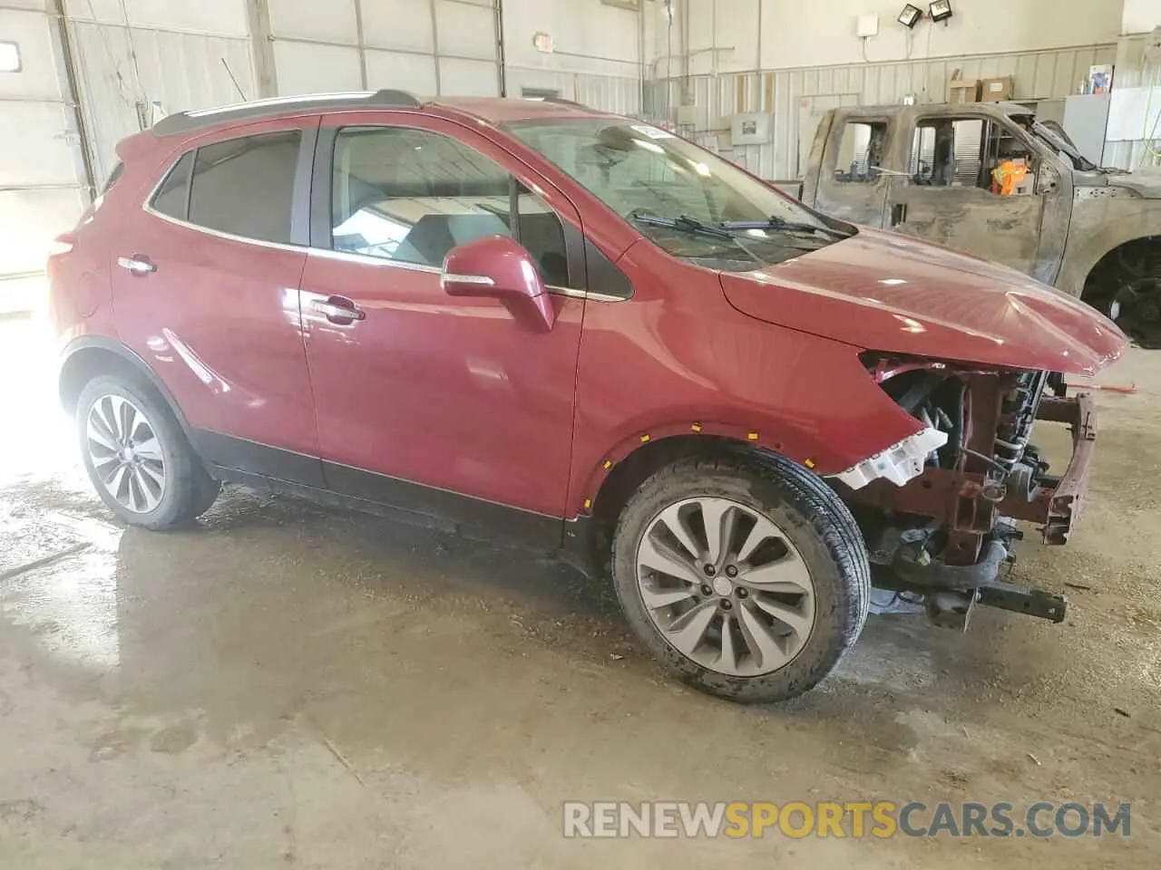 4 Photograph of a damaged car KL4CJASB9KB708120 BUICK ENCORE 2019