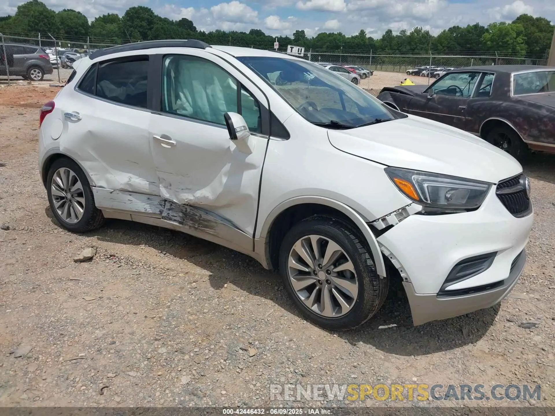 1 Photograph of a damaged car KL4CJASB9KB709882 BUICK ENCORE 2019
