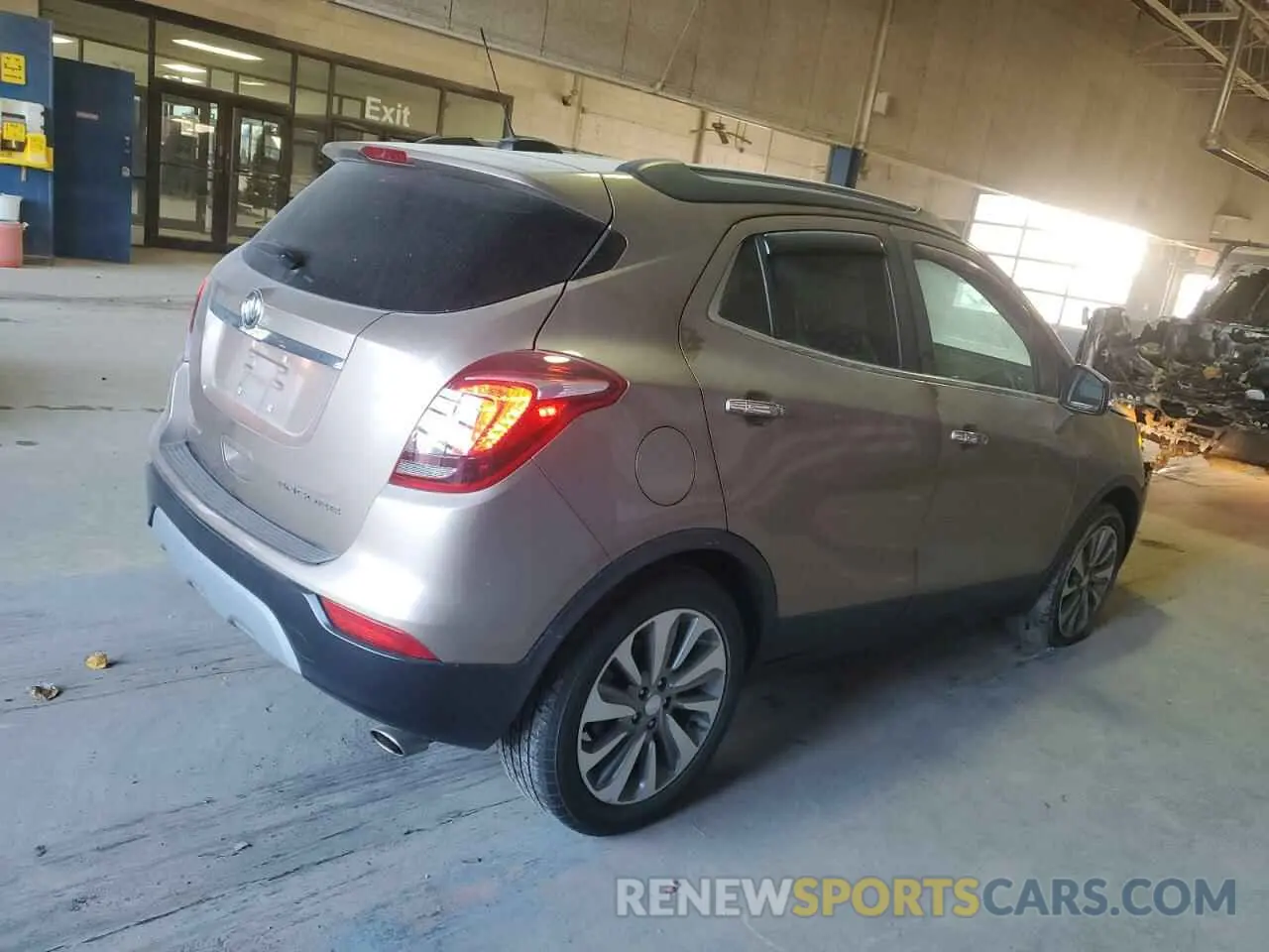 3 Photograph of a damaged car KL4CJASB9KB712622 BUICK ENCORE 2019
