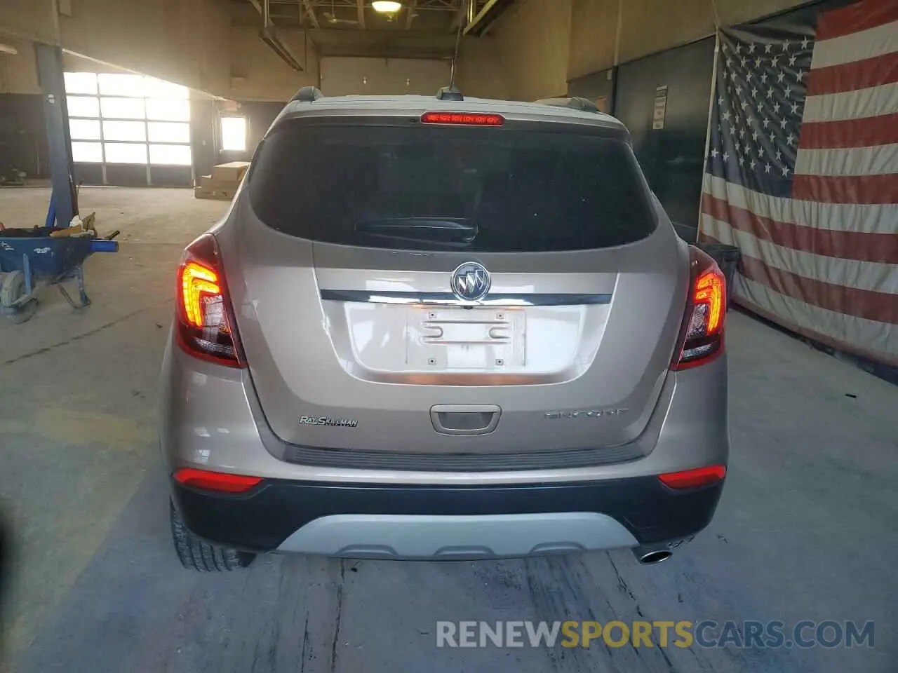 6 Photograph of a damaged car KL4CJASB9KB712622 BUICK ENCORE 2019