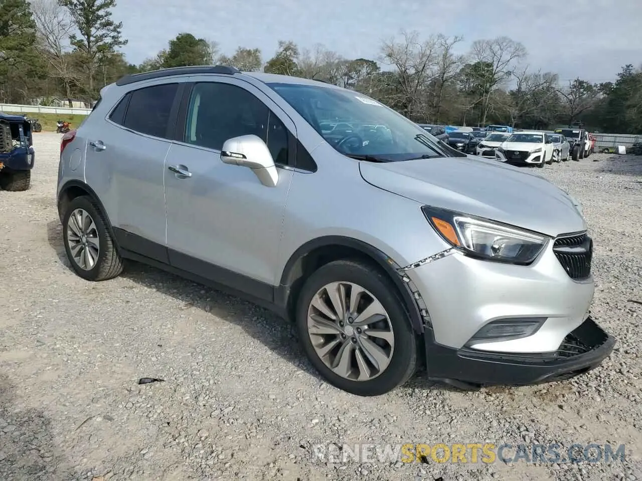 4 Photograph of a damaged car KL4CJASB9KB718291 BUICK ENCORE 2019