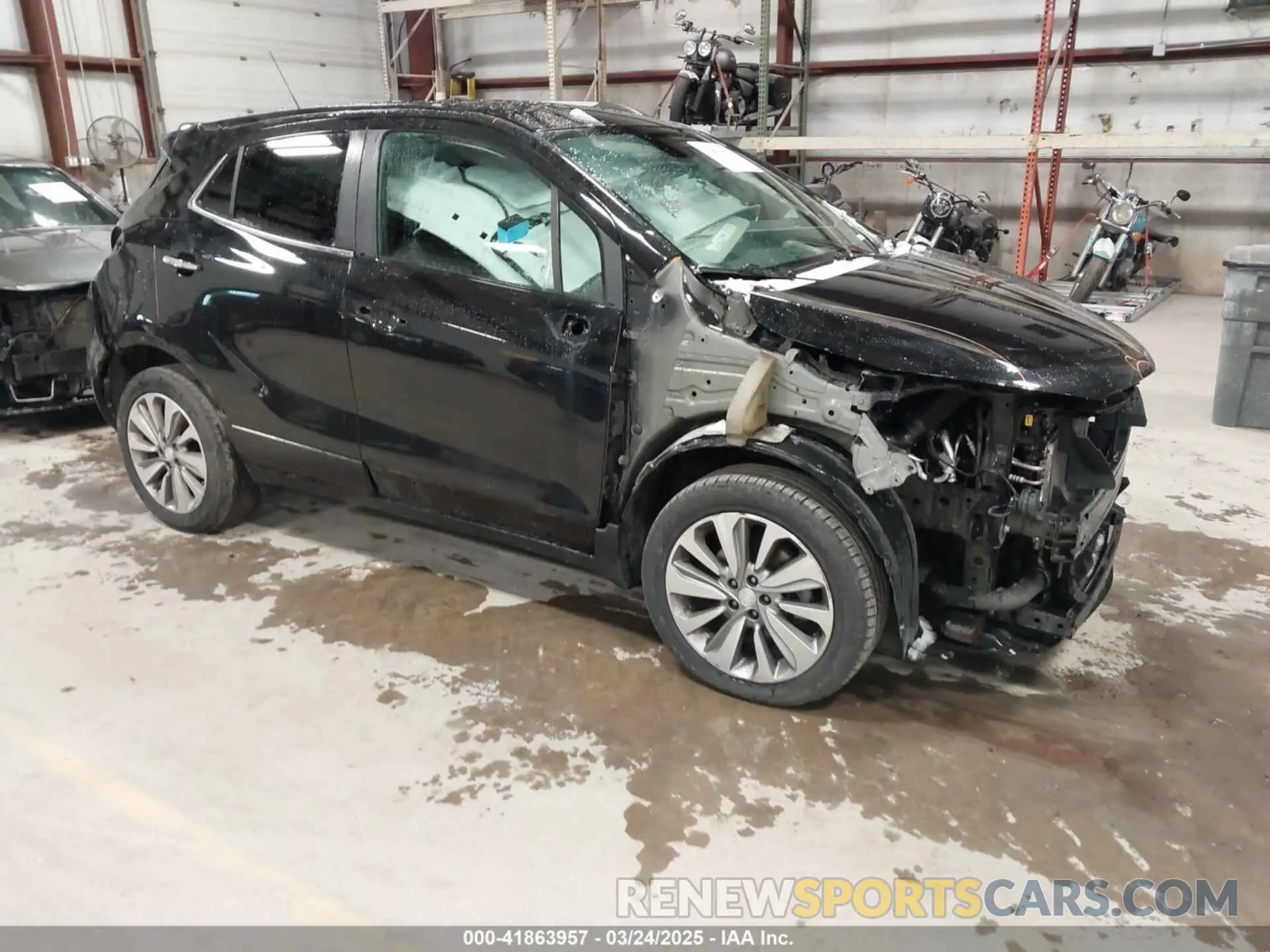 1 Photograph of a damaged car KL4CJASB9KB730165 BUICK ENCORE 2019