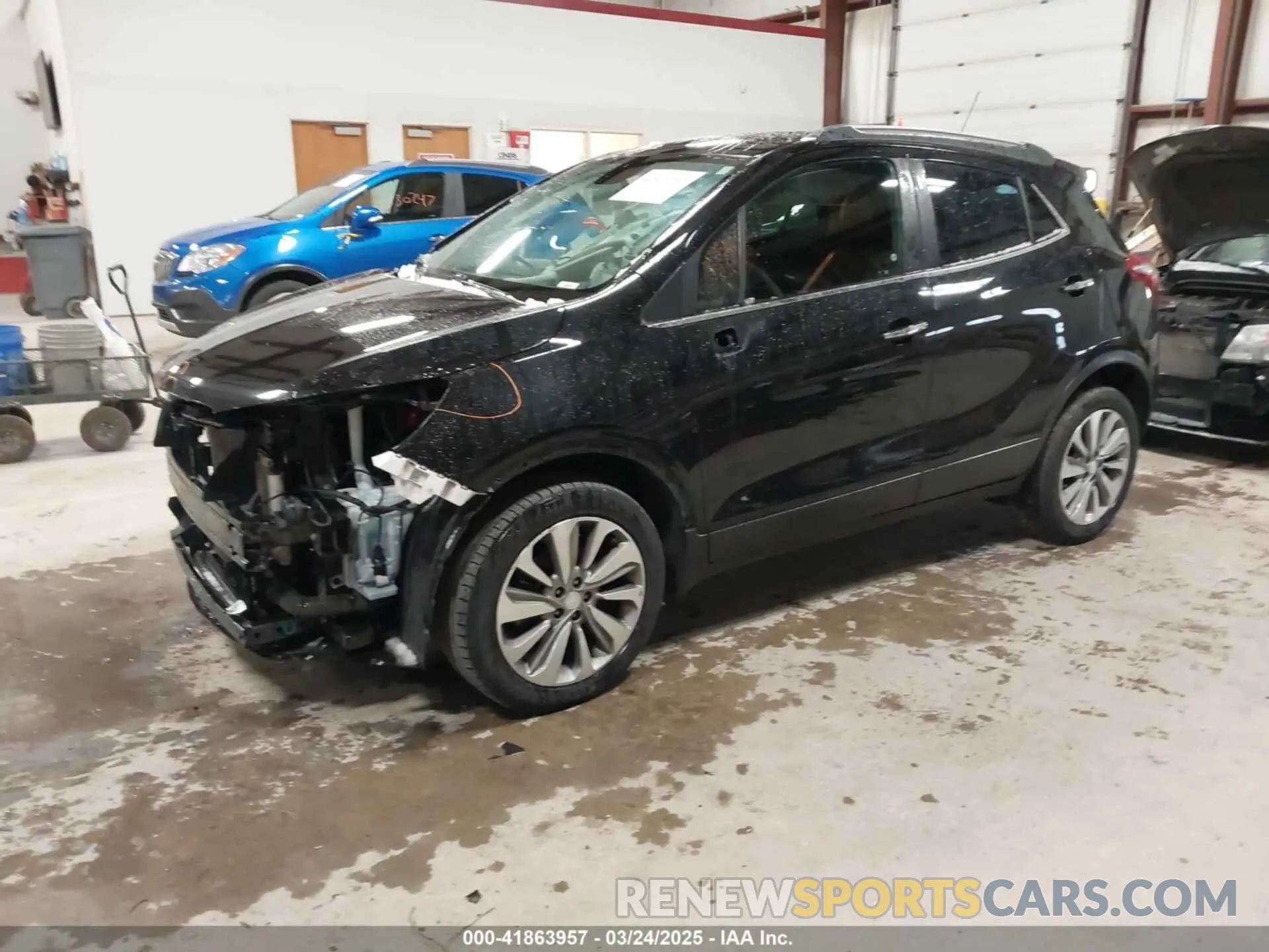 2 Photograph of a damaged car KL4CJASB9KB730165 BUICK ENCORE 2019