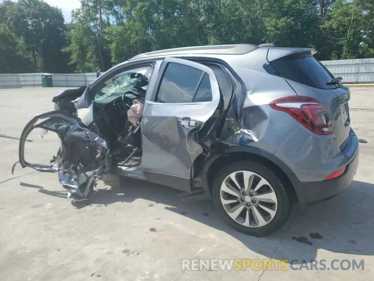 2 Photograph of a damaged car KL4CJASB9KB742137 BUICK ENCORE 2019