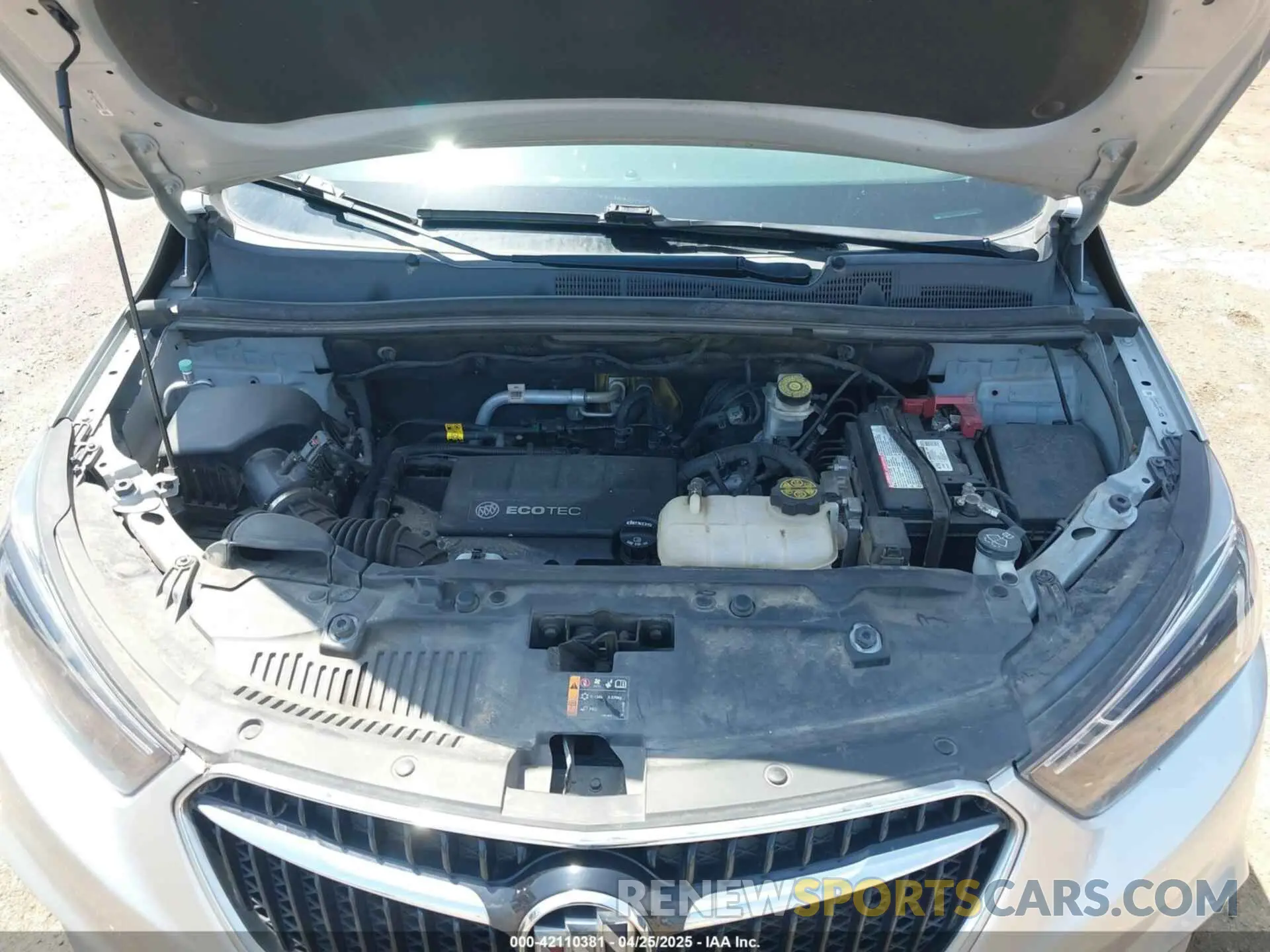 10 Photograph of a damaged car KL4CJASB9KB749301 BUICK ENCORE 2019