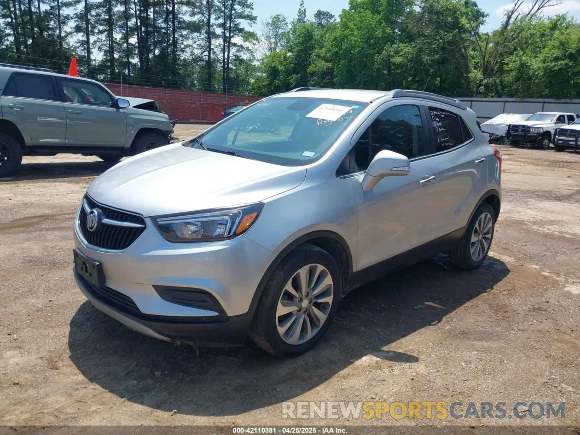 2 Photograph of a damaged car KL4CJASB9KB749301 BUICK ENCORE 2019