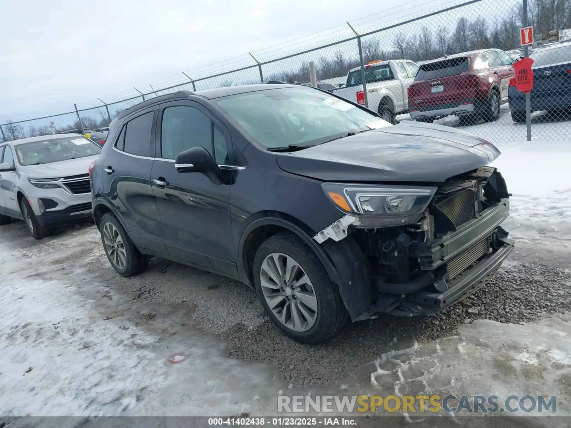1 Photograph of a damaged car KL4CJASB9KB761643 BUICK ENCORE 2019