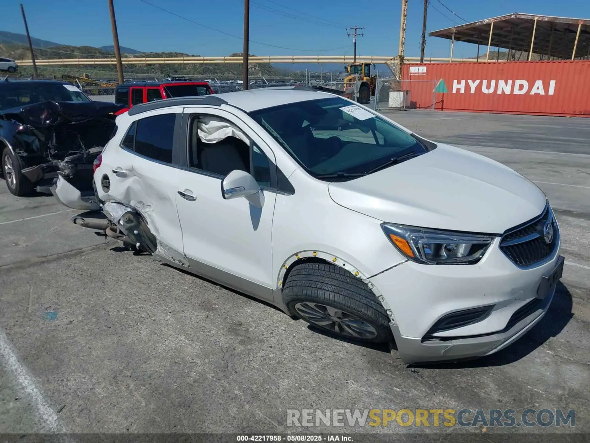 1 Photograph of a damaged car KL4CJASB9KB768365 BUICK ENCORE 2019