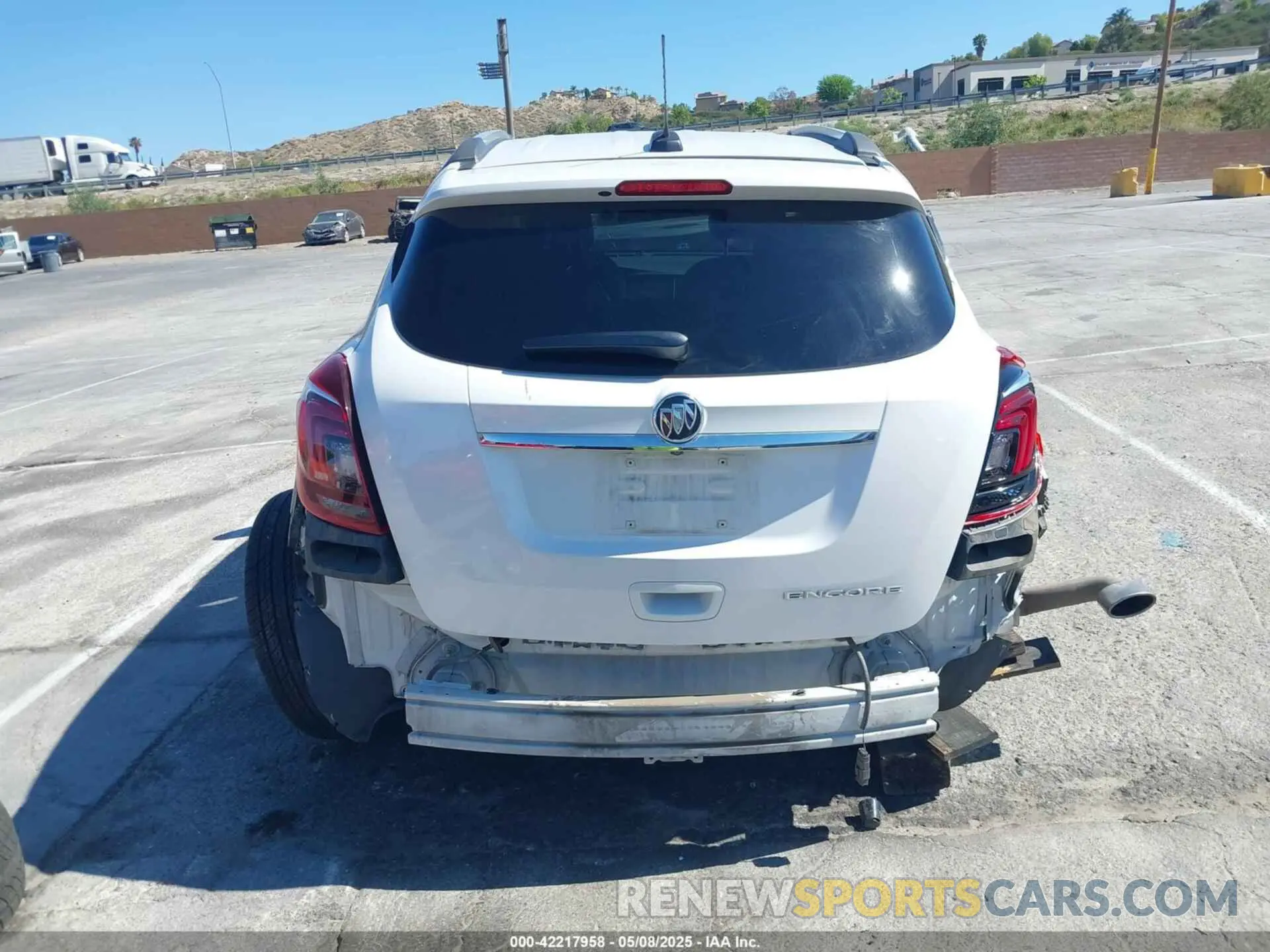17 Photograph of a damaged car KL4CJASB9KB768365 BUICK ENCORE 2019