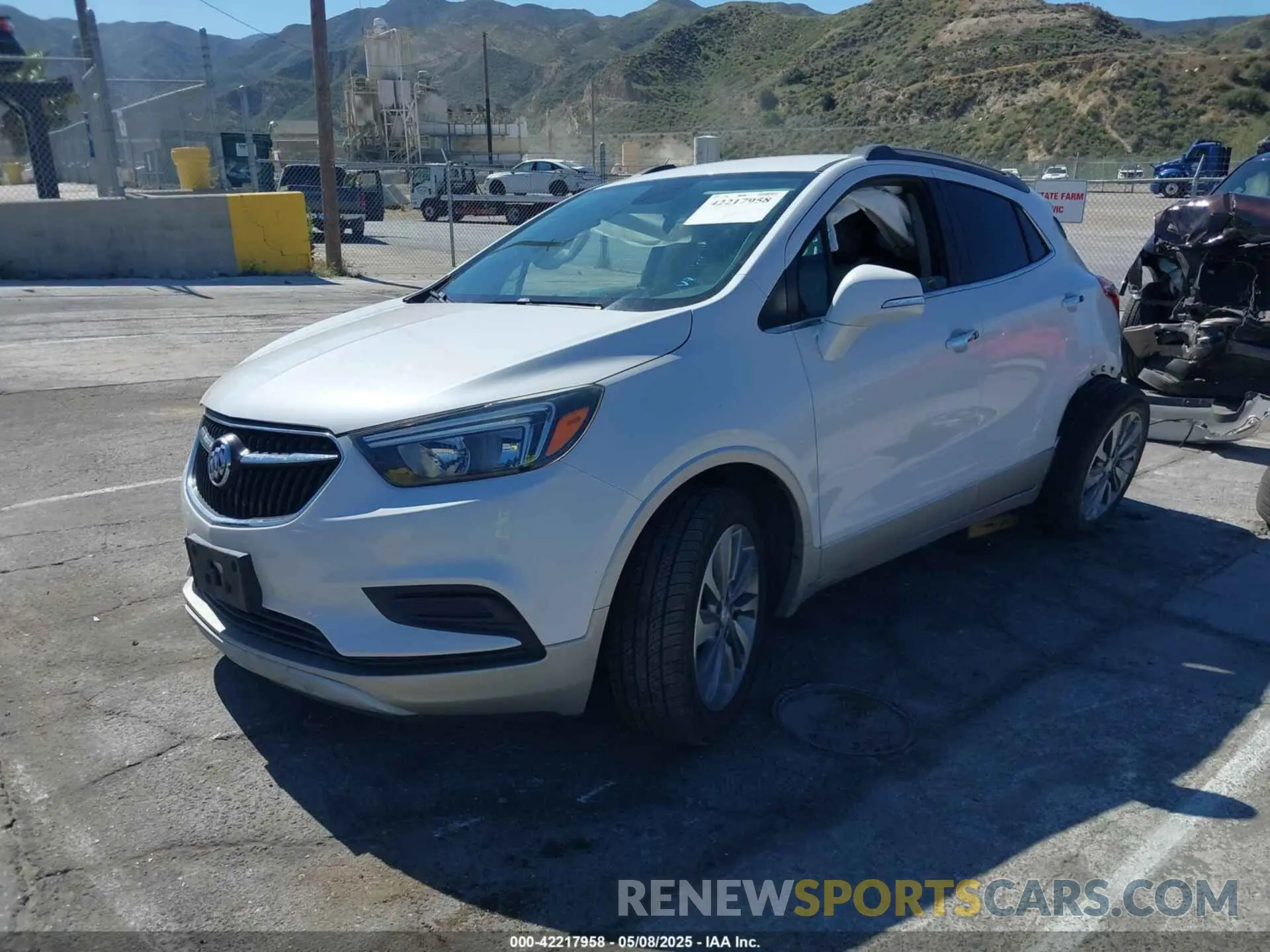 2 Photograph of a damaged car KL4CJASB9KB768365 BUICK ENCORE 2019