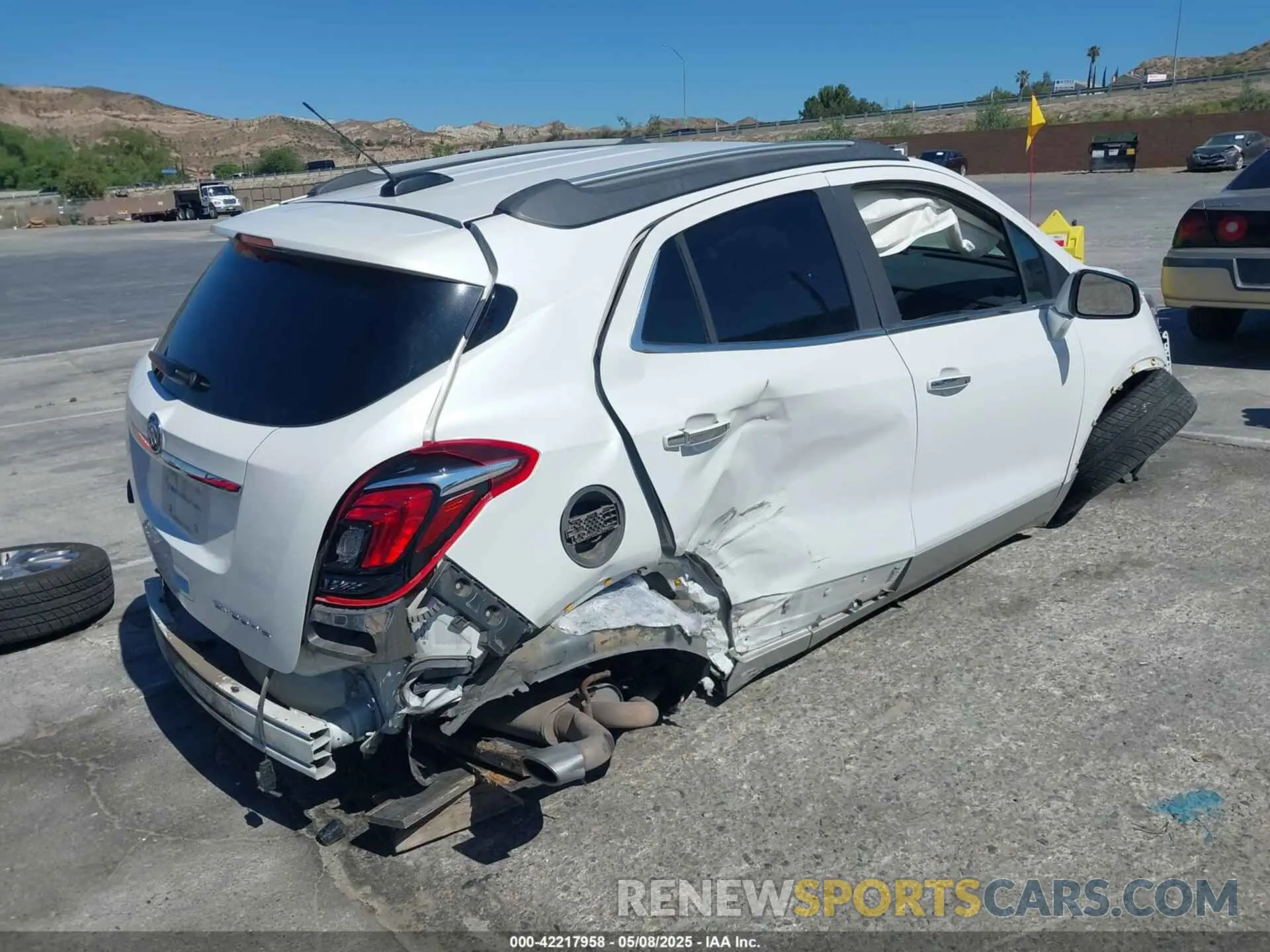 4 Photograph of a damaged car KL4CJASB9KB768365 BUICK ENCORE 2019