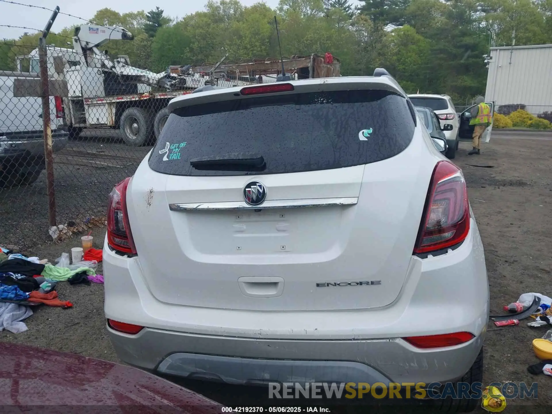 15 Photograph of a damaged car KL4CJASB9KB799017 BUICK ENCORE 2019