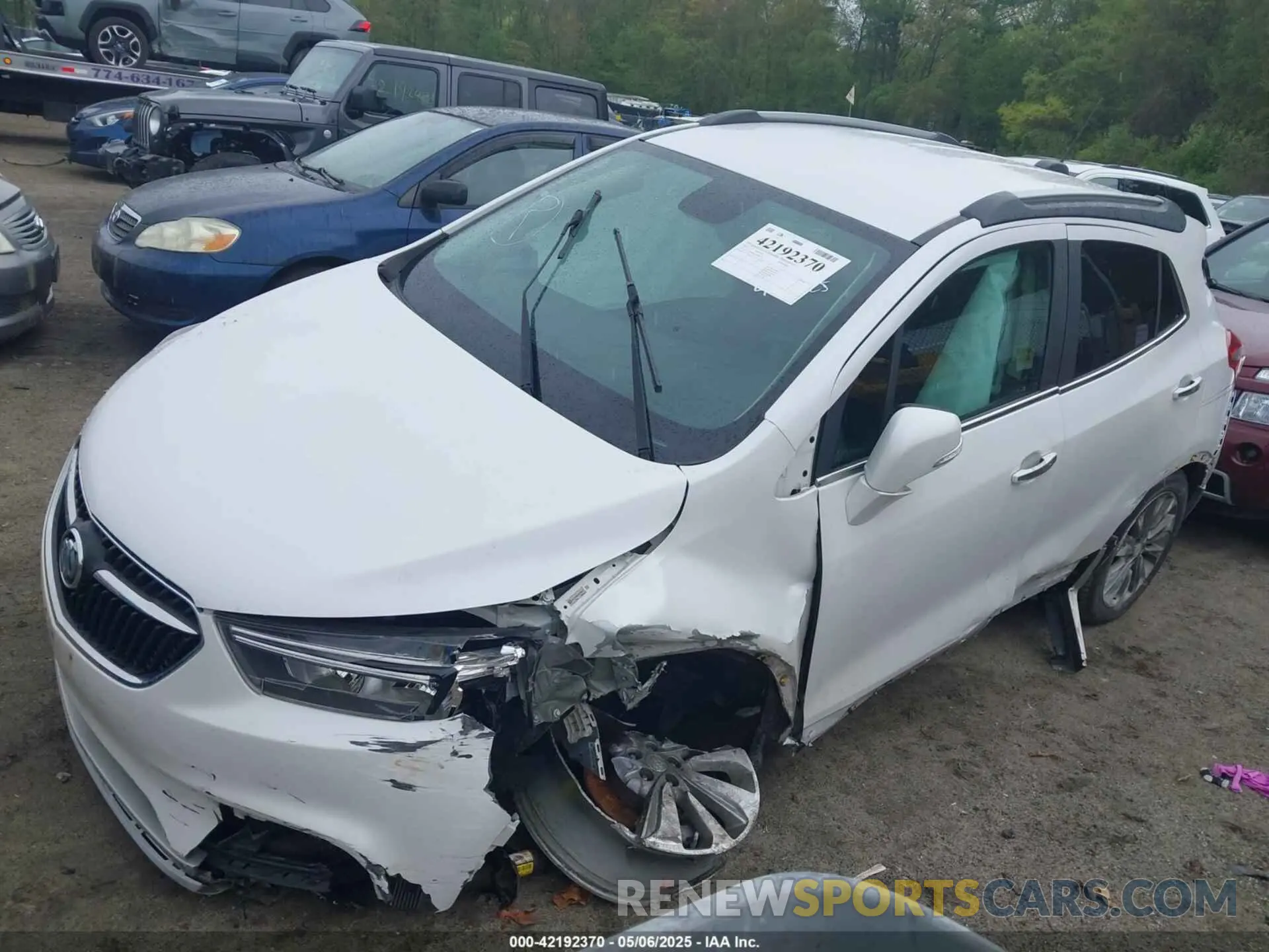 2 Photograph of a damaged car KL4CJASB9KB799017 BUICK ENCORE 2019