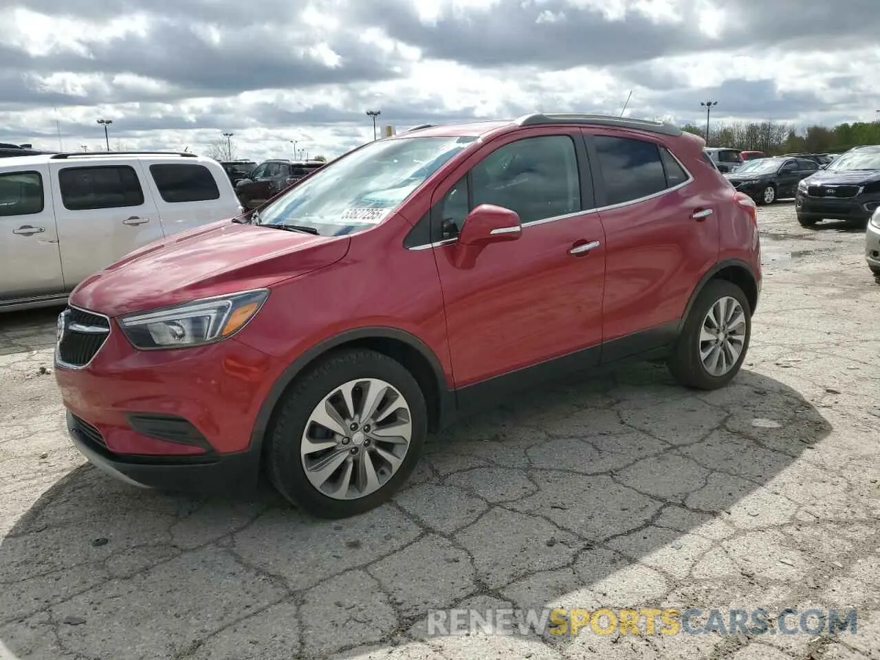 1 Photograph of a damaged car KL4CJASB9KB820335 BUICK ENCORE 2019