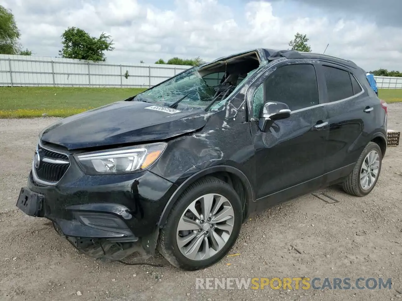 1 Photograph of a damaged car KL4CJASB9KB862004 BUICK ENCORE 2019