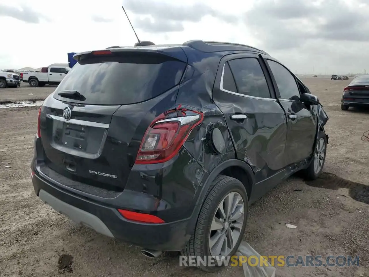 3 Photograph of a damaged car KL4CJASB9KB862004 BUICK ENCORE 2019